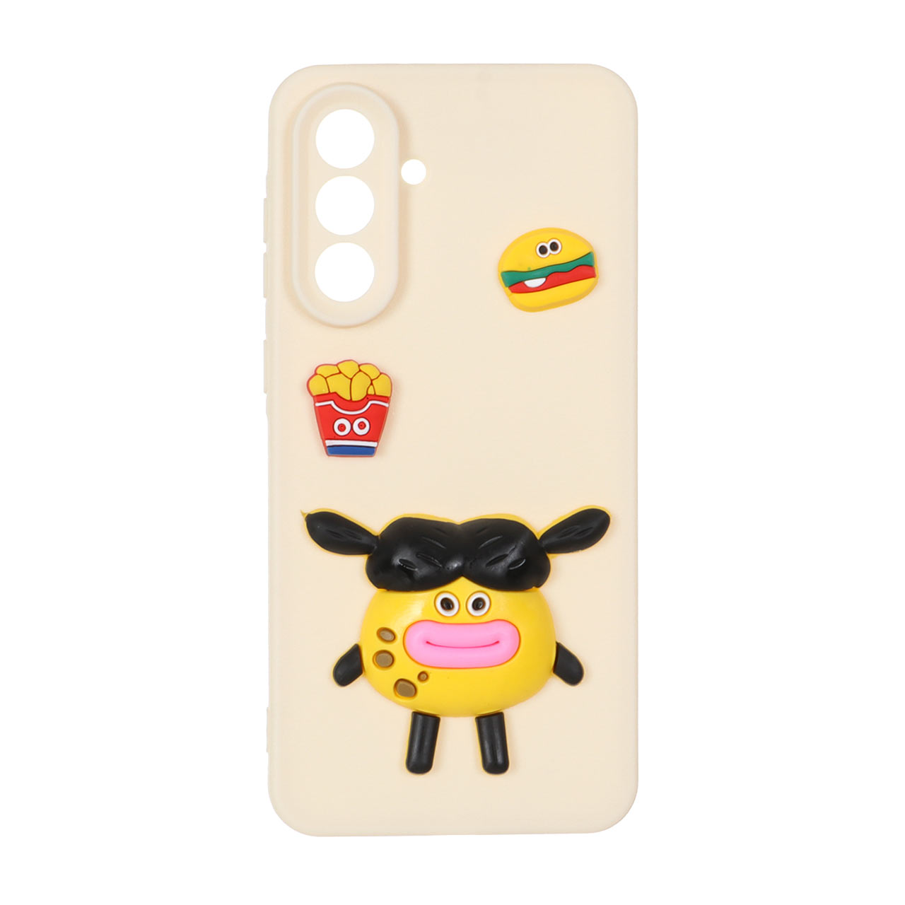 1501652 قاب Texture عروسک خمیری محافظ لنزدار Samsung Galaxy A56 / A36 - طرح 139 - تصویر 1