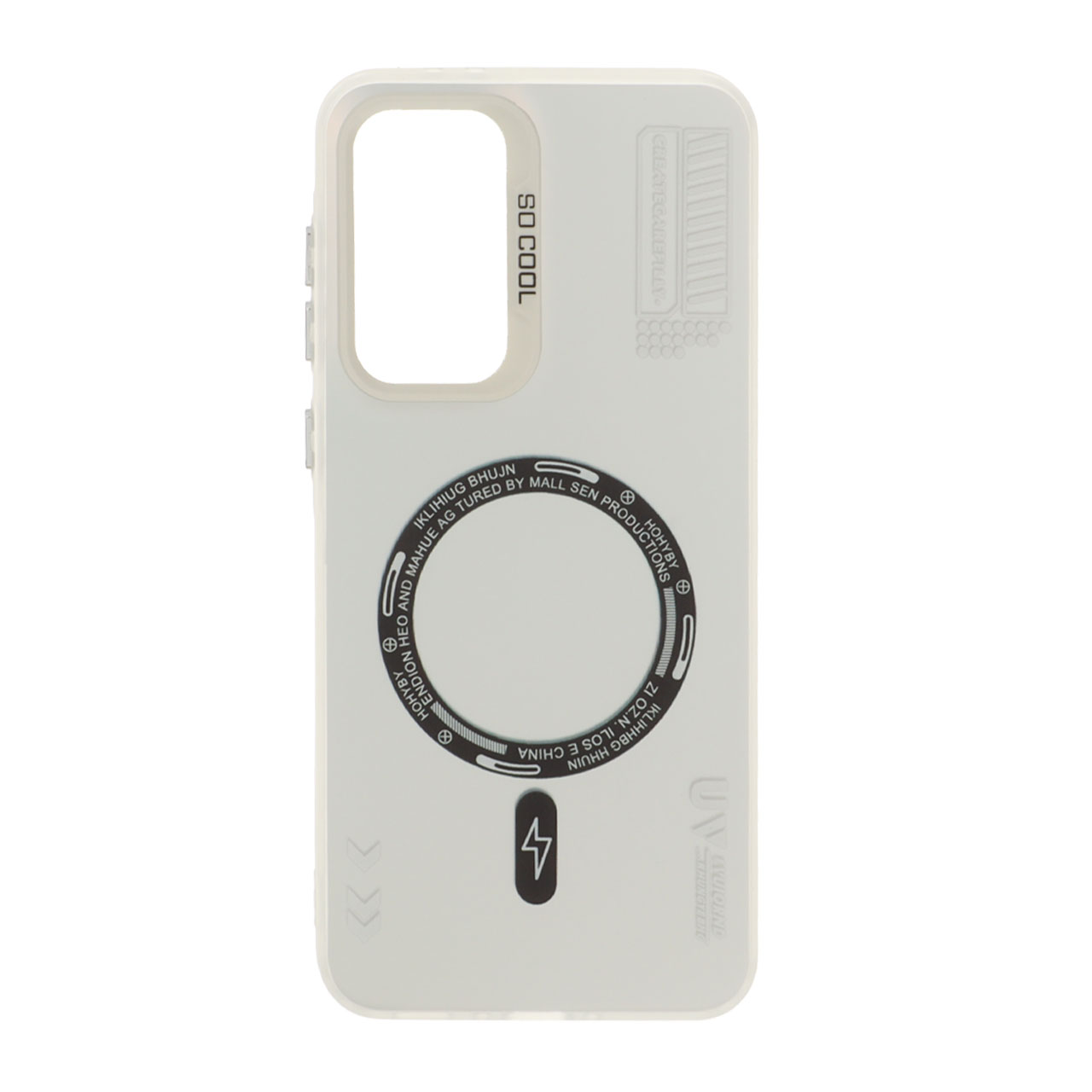 1504436 قاب SO COOL طرح مگ سیف RT مدل Samsung Galaxy A56 / A36 - سفید - تصویر 1