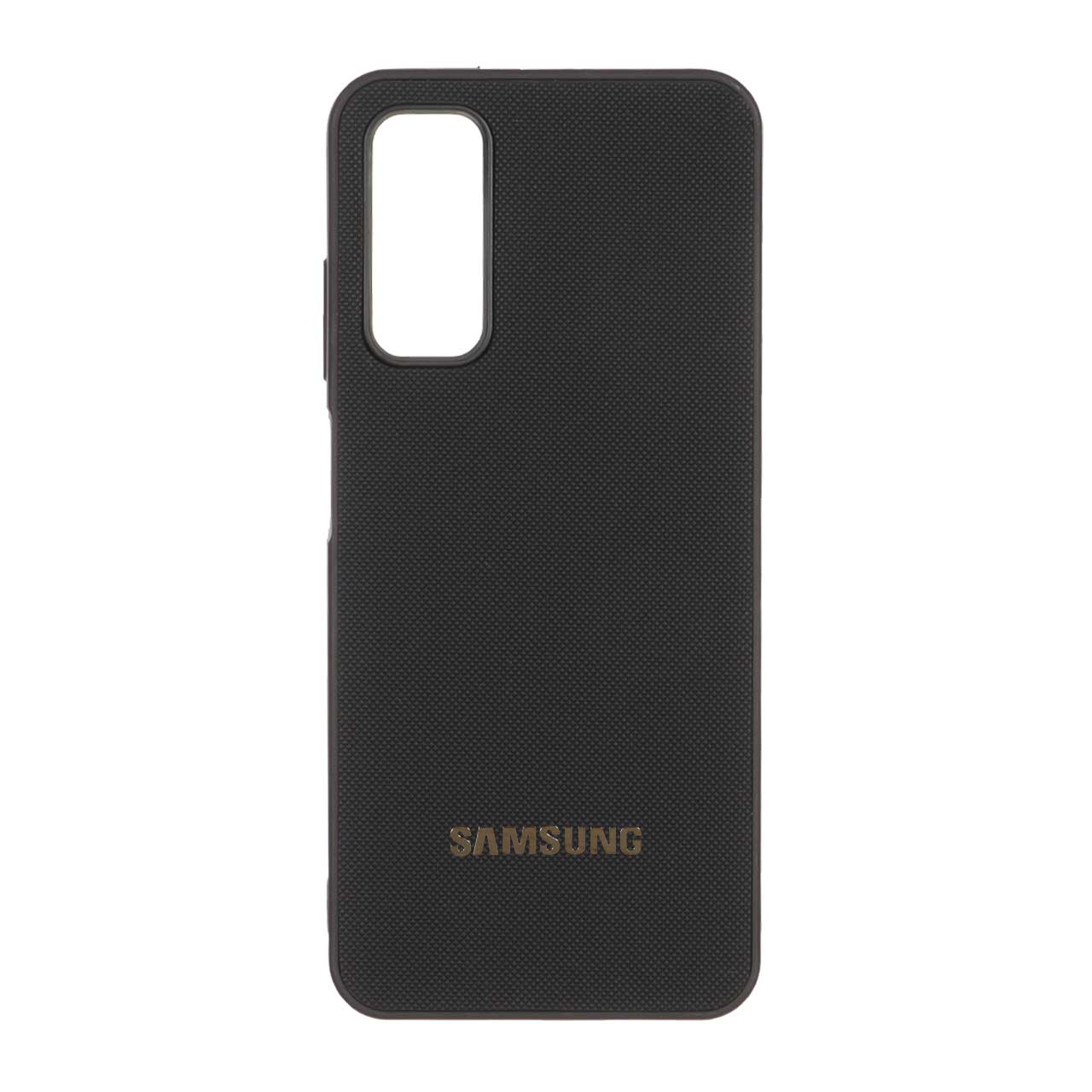 1510420 قاب سوزنی لوگو متال Samsung Galaxy A05s - مشکی - تصویر 1