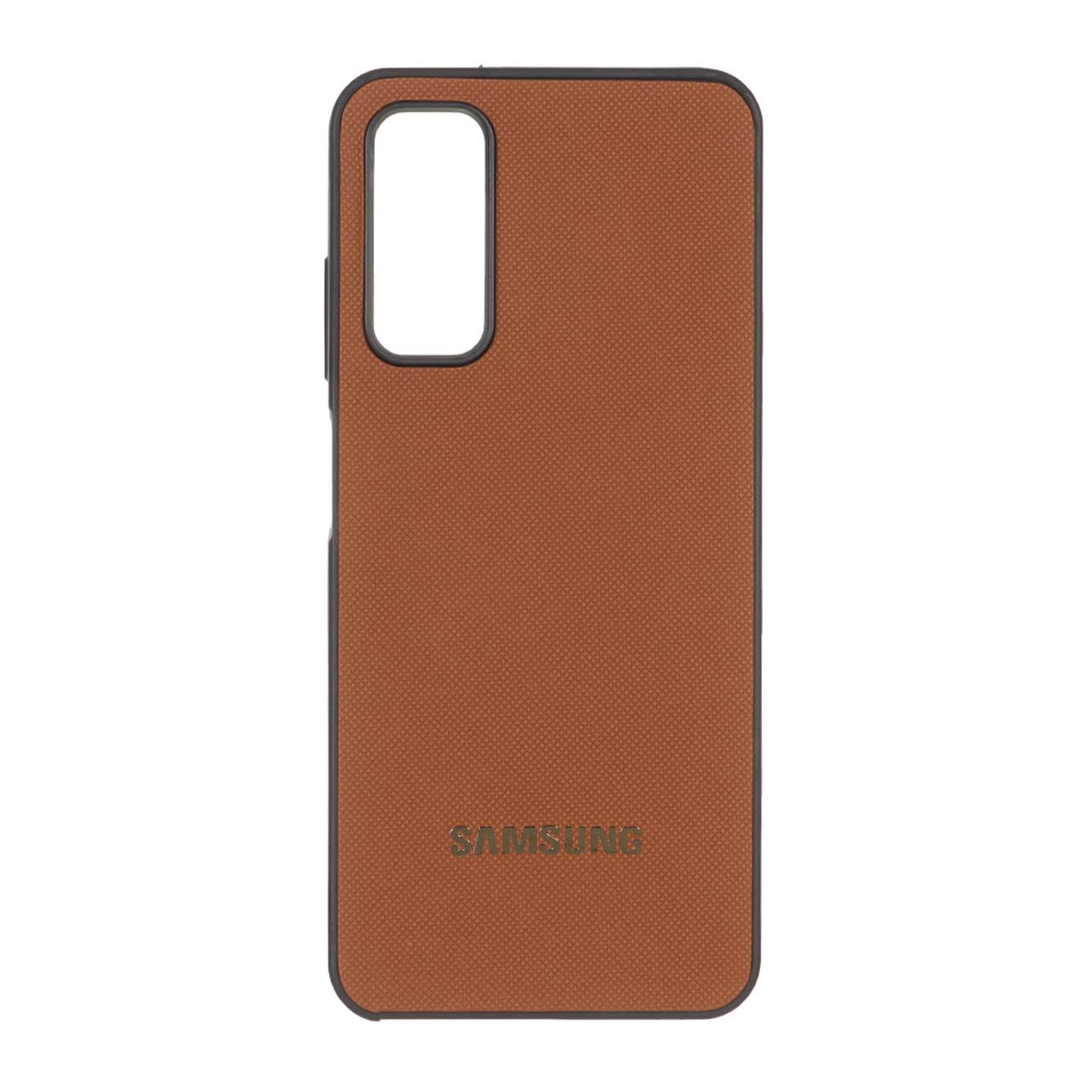 1510422 قاب سوزنی لوگو متال Samsung Galaxy A05s - قهوه ای - تصویر 1