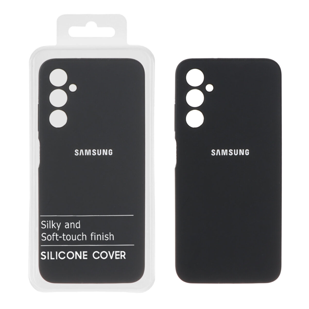 قاب سیلیکونی پاک کنی اورجینال درجه یک Samsung Galaxy A05s - مشکی (پک دار) - NTC - تصویر 1