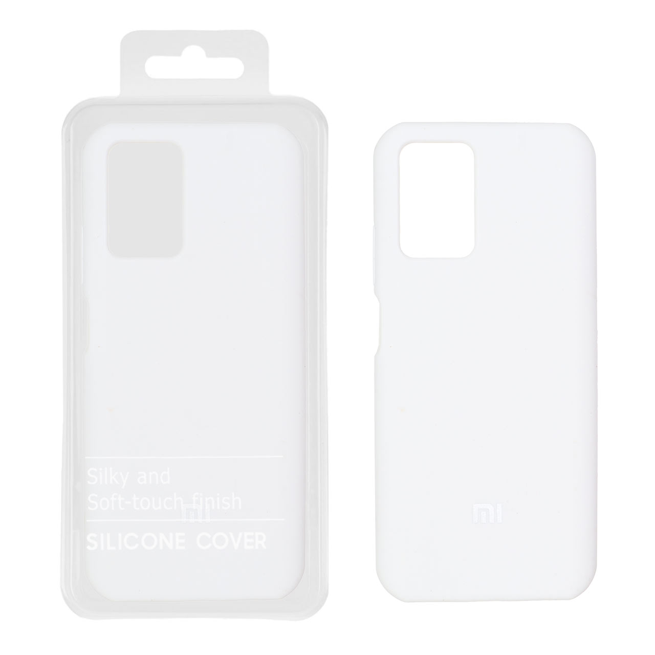 1521748 قاب سیلیکونی پاک کنی اورجینال درجه یک Xiaomi Redmi Note 10 4G / Redmi Note 10S / Poco M5S - سفید (پک دار) - NTC - تصویر 1