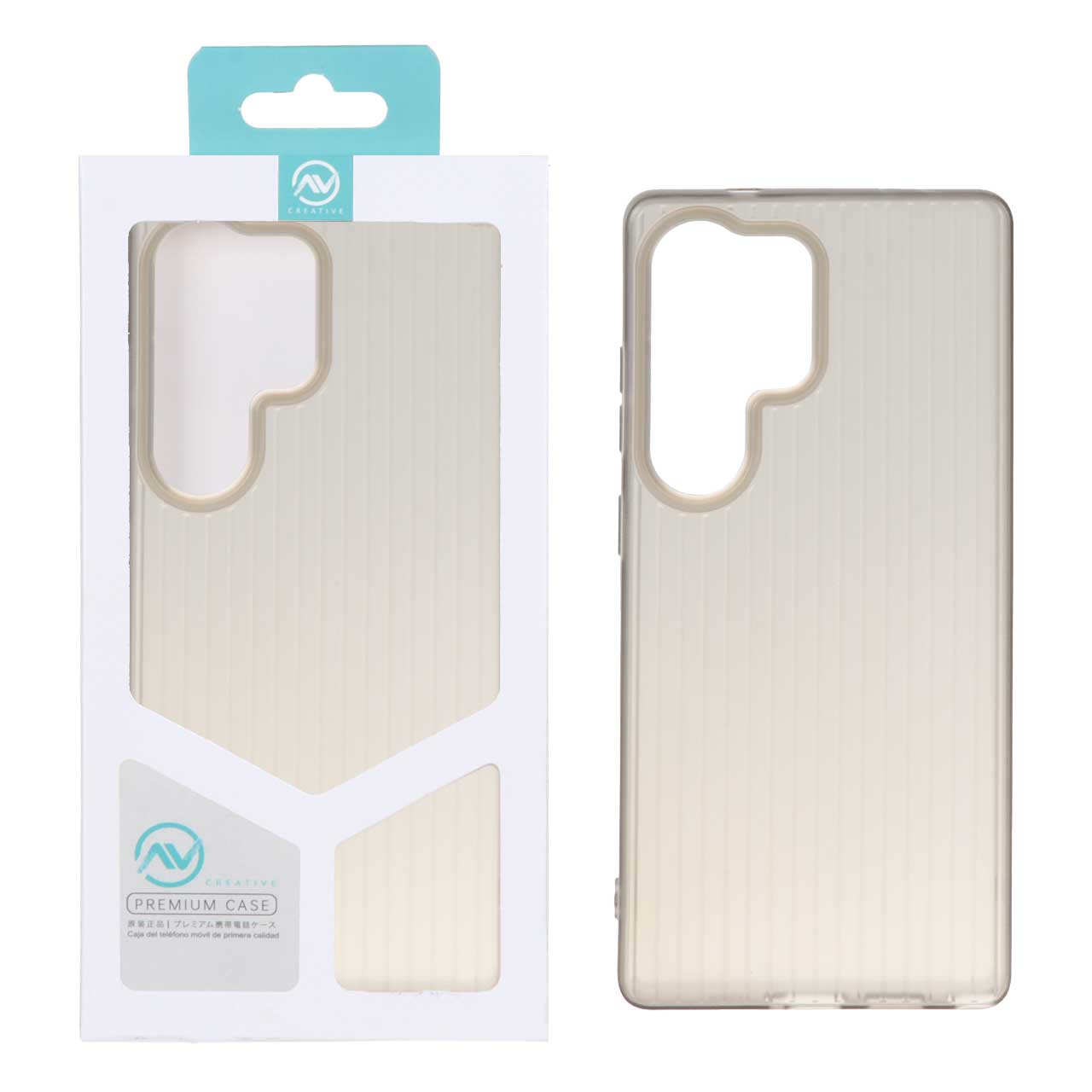 1523444 قاب Line Case ژله ای Samsung Galaxy S25 Ultra - خاکستری (پک دار) - تصویر 1