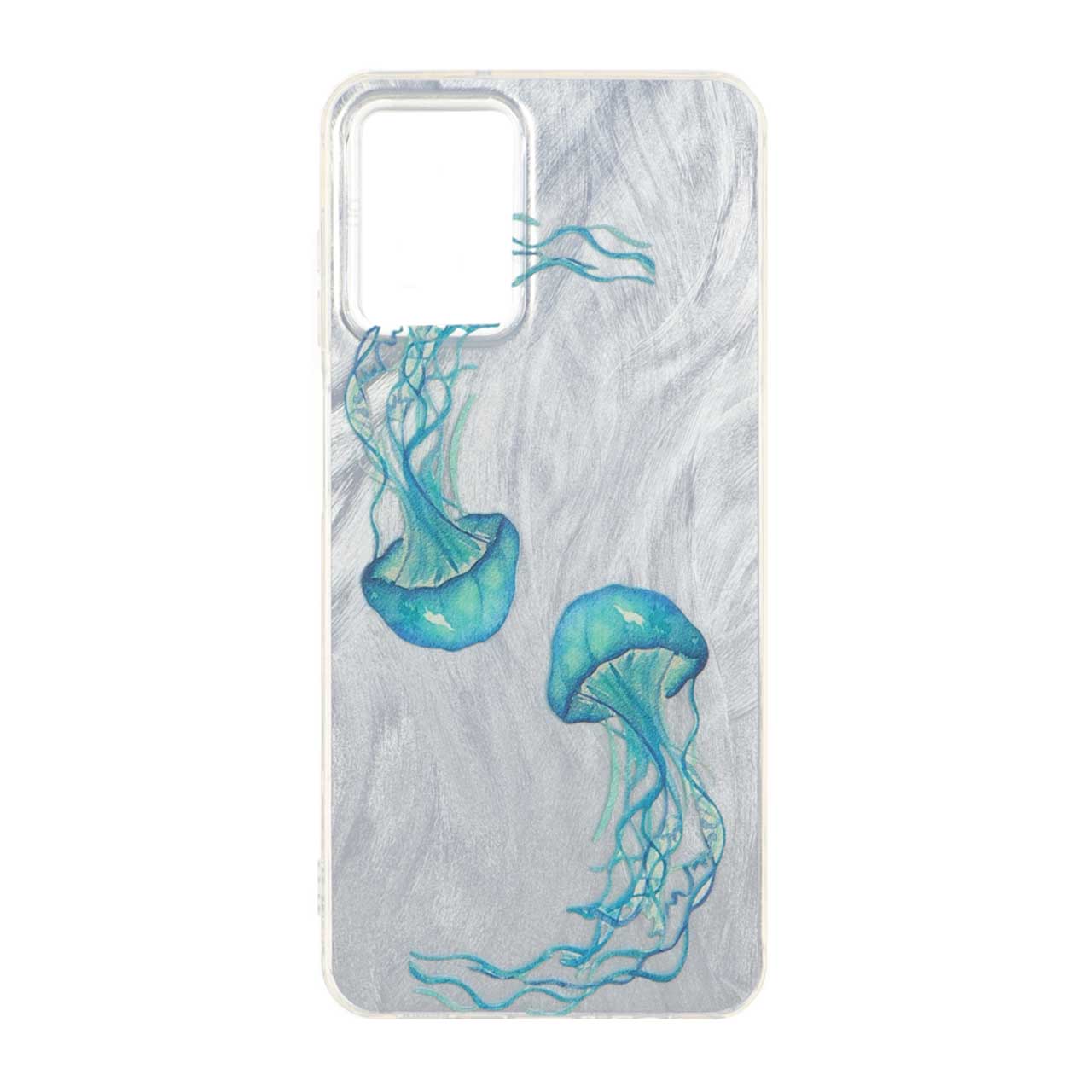 1526700 قاب اطلسی دور ژله ای طرح دار Samsung Galaxy A12 / M12 / F12 - کد 590 - تصویر 1