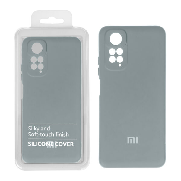 قاب نیو سیلیکون محافظ لنزدار Xiaomi Redmi Note 11 4G / Redmi Note 11S - RFF - آبی فیلی (پک دار)