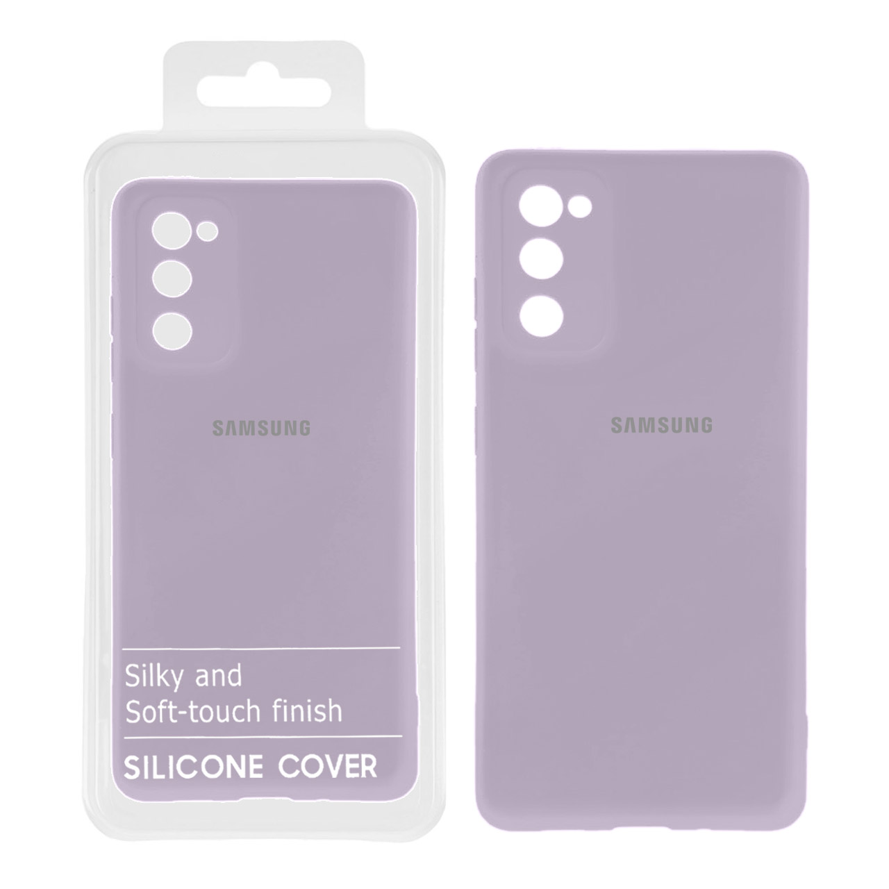 706074 قاب نیو سیلیکون محافظ لنزدار Samsung S20 FE - RFF - یاسی (پک دار) - تصویر 1