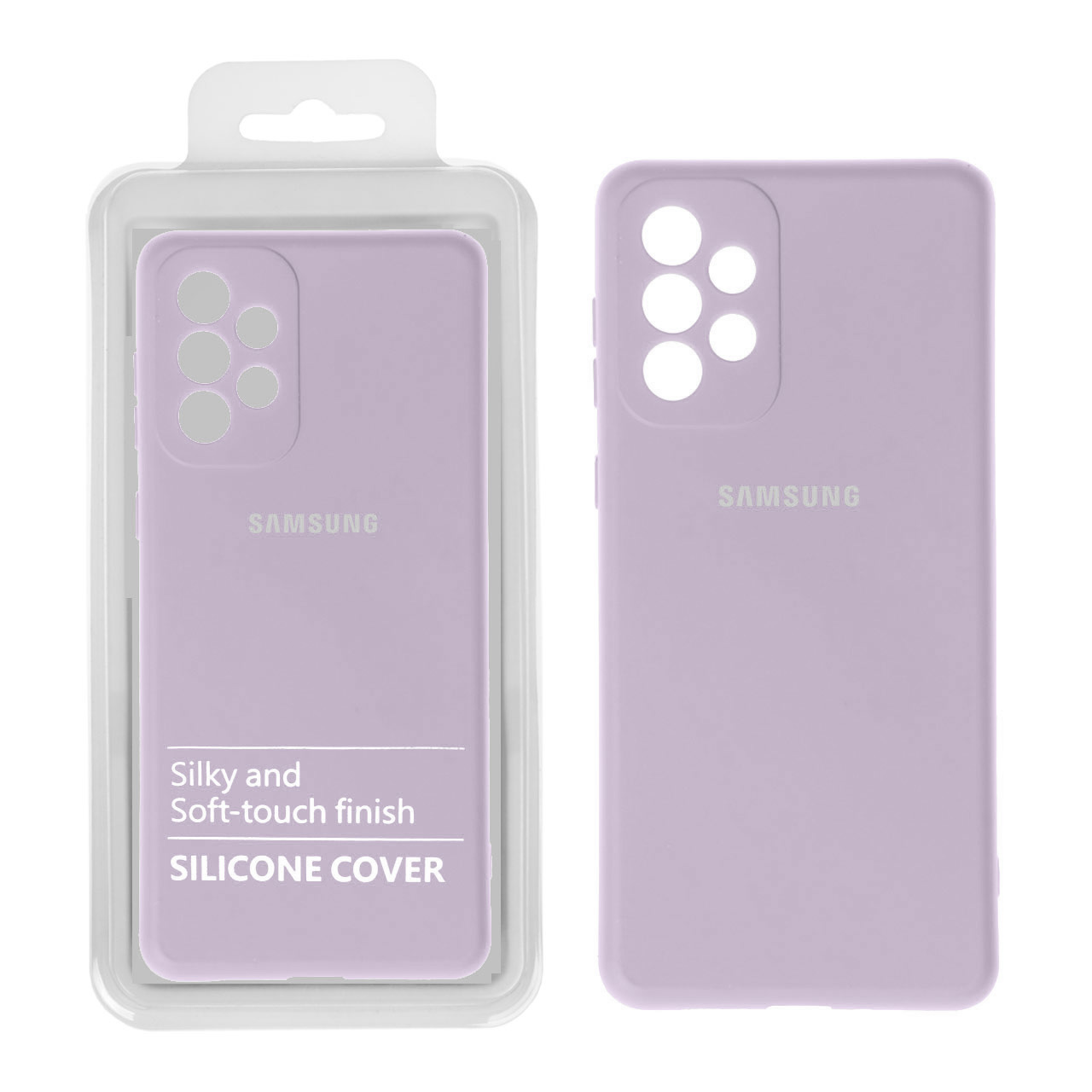 715530 قاب نیو سیلیکون محافظ لنزدار Samsung A52 / A52S - RFF - یاسی کد 5 (پک دار) - تصویر 1