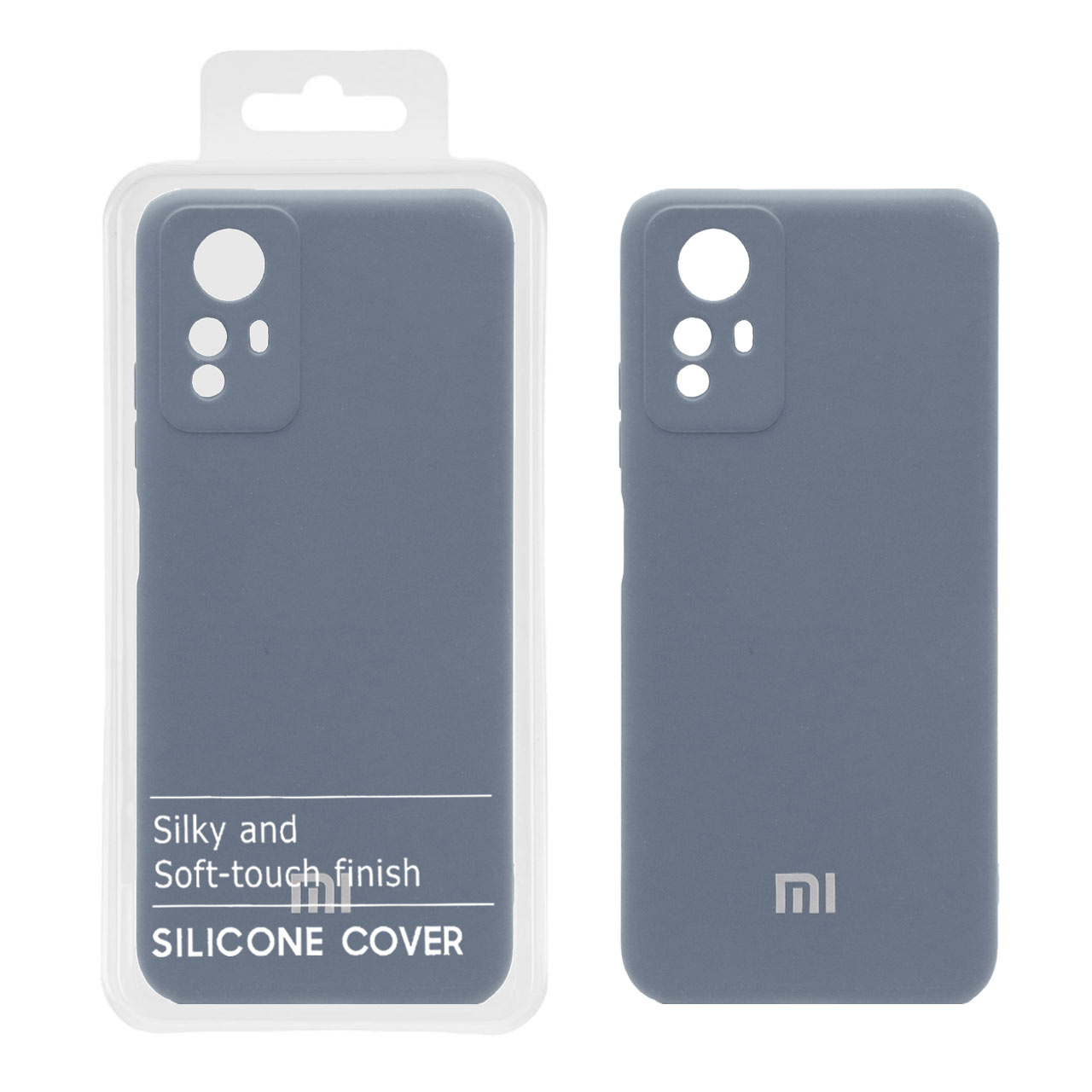 850940 قاب نیو سیلیکون محافظ لنزدار Xiaomi Redmi Note 12S -RFF - آبی فیلی (پک دار) - تصویر 1