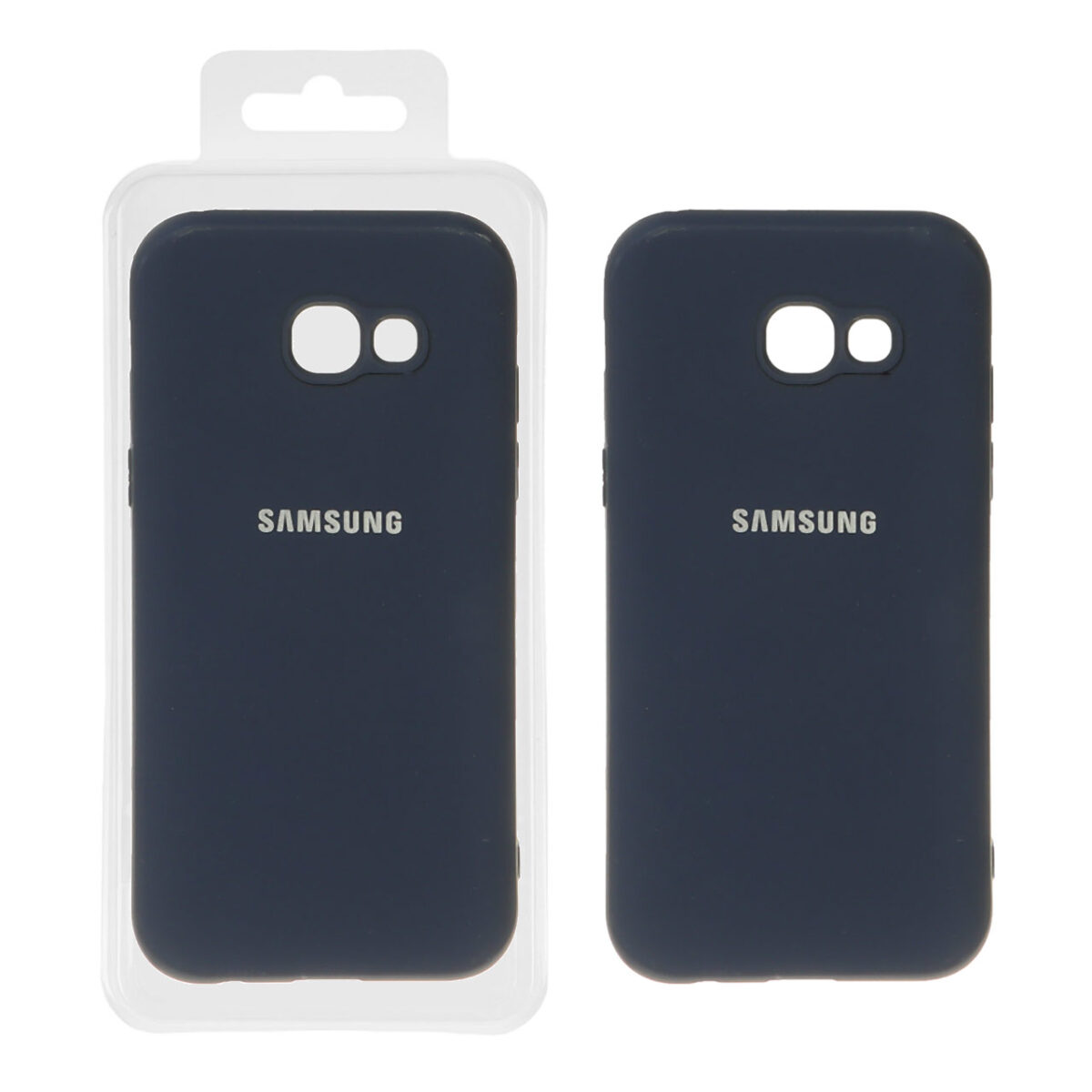 قاب نیو سیلیکون محافظ لنزدار Samsung Galaxy A5 (2017) / A520 - RFF - سرمه ای (پک دار) - تصویر 1