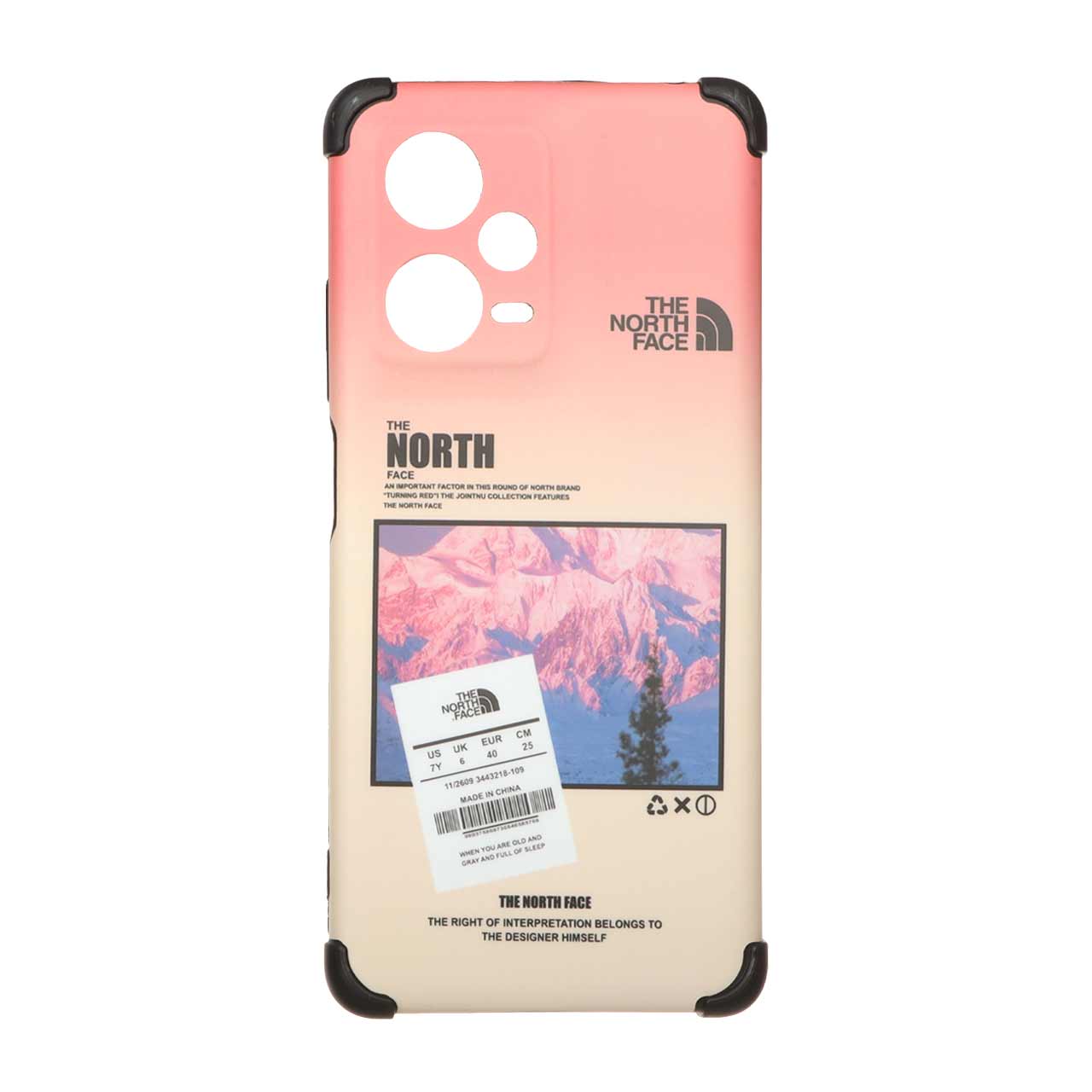 1072134 قاب طرح دار بامپردار Xiaomi Redmi Note 12 Pro Plus - طرح 6680 - تصویر 1