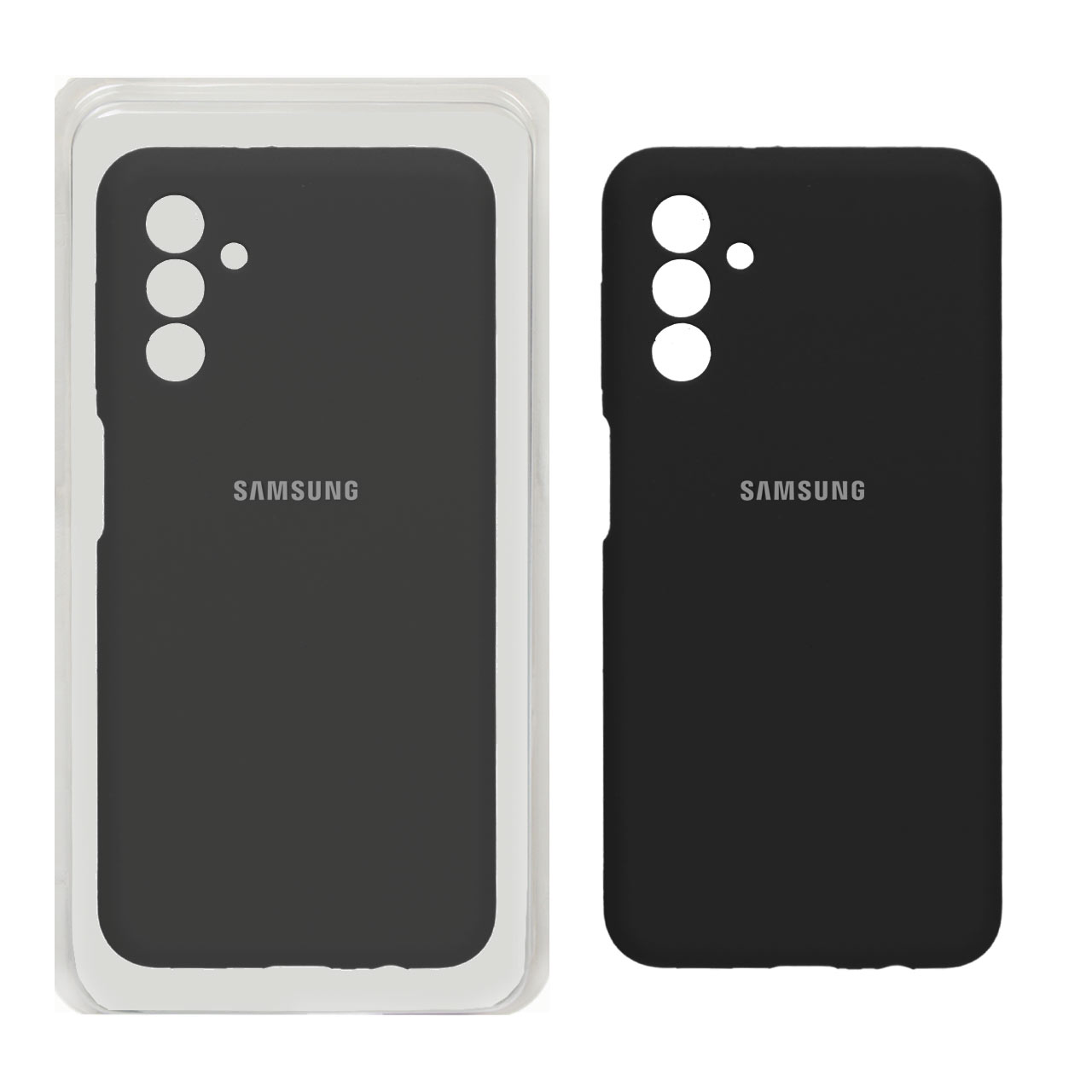 1151902 قاب سیلیکونی پاک کنی اورجینال Samsung Galaxy A04s / A13 5G / M13 4G / M23 / F13 - مشکی (پک اصلی) - تصویر 1