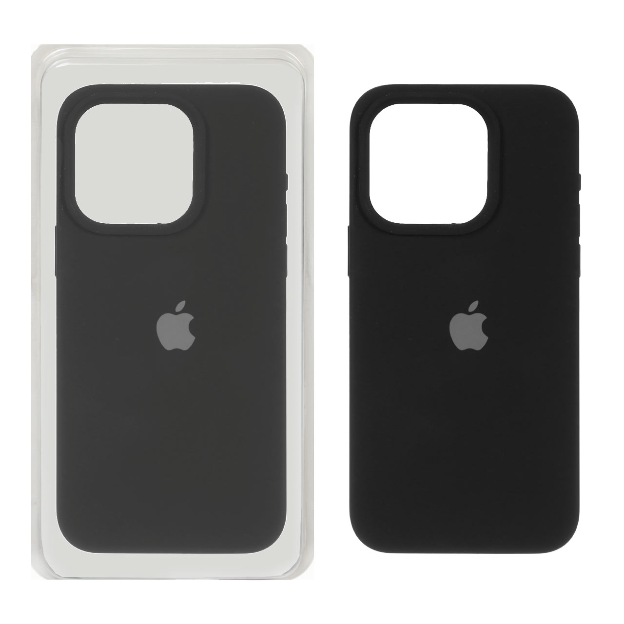 1175278 قاب سیلیکونی پاک کنی اورجینال Apple iPhone 15 Pro - مشکی (پک اصلی) - تصویر 1