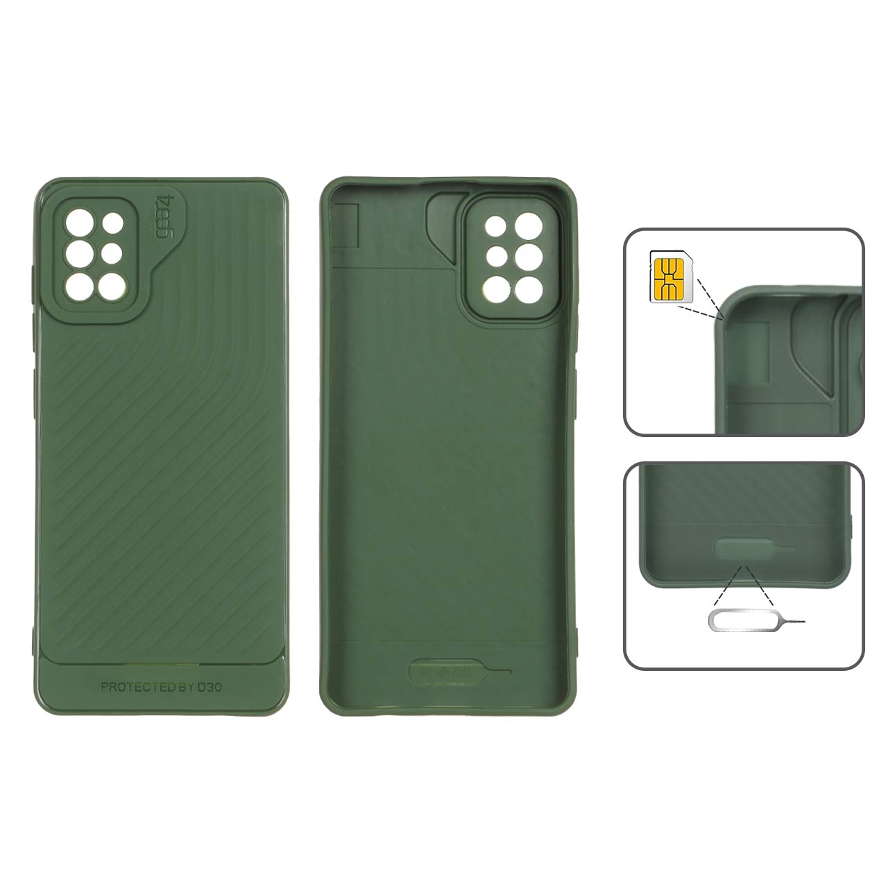 1186428 قاب Gear4 کبریتی Samsung Galaxy A51 / M40s - سبز - تصویر 1