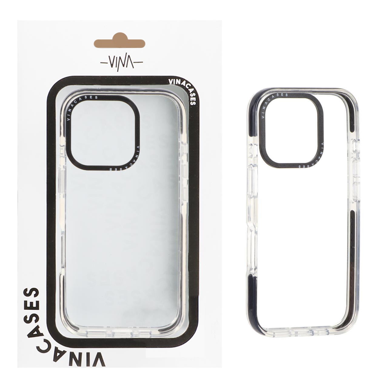 1196314 قاب اورجینال Vina شفاف Apple iPhone 16 Pro (پک دار) - تصویر 1
