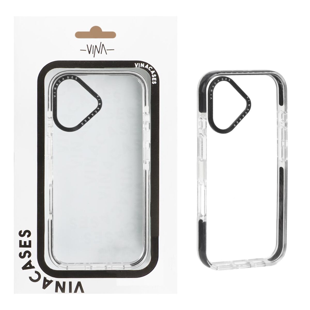 قاب اورجینال Vina شفاف Apple iPhone 16 (پک دار) - تصویر 1
