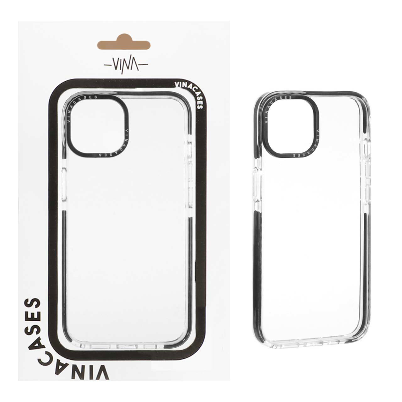 1196332 قاب اورجینال Vina شفاف Apple iPhone 13 / iPhone 14 (پک دار) - تصویر 1