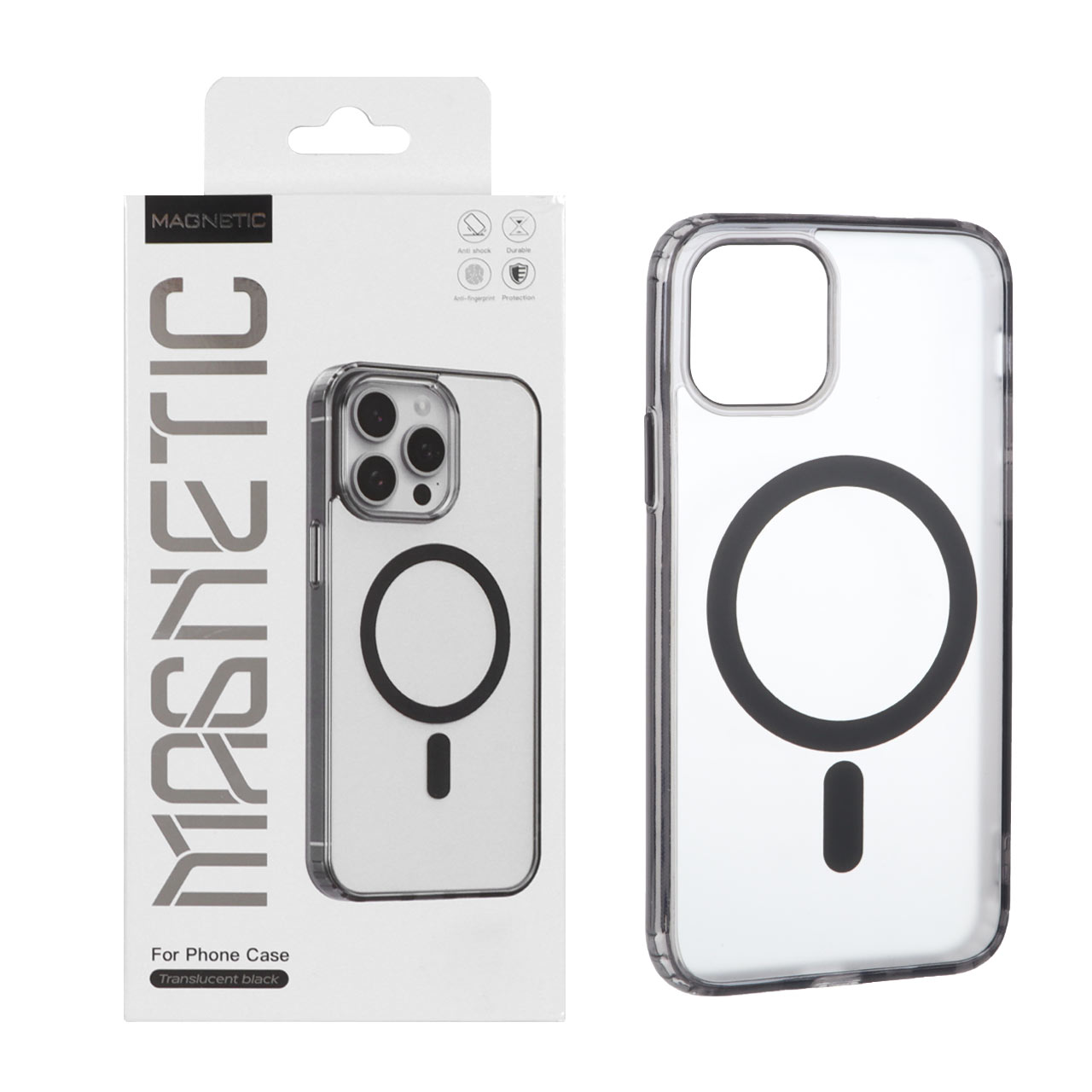 1202802 قاب اورجینال Magnetic Magsafe دور ژله ای Apple iPhone 11 Pro - مشکی (پک دار) - تصویر 1