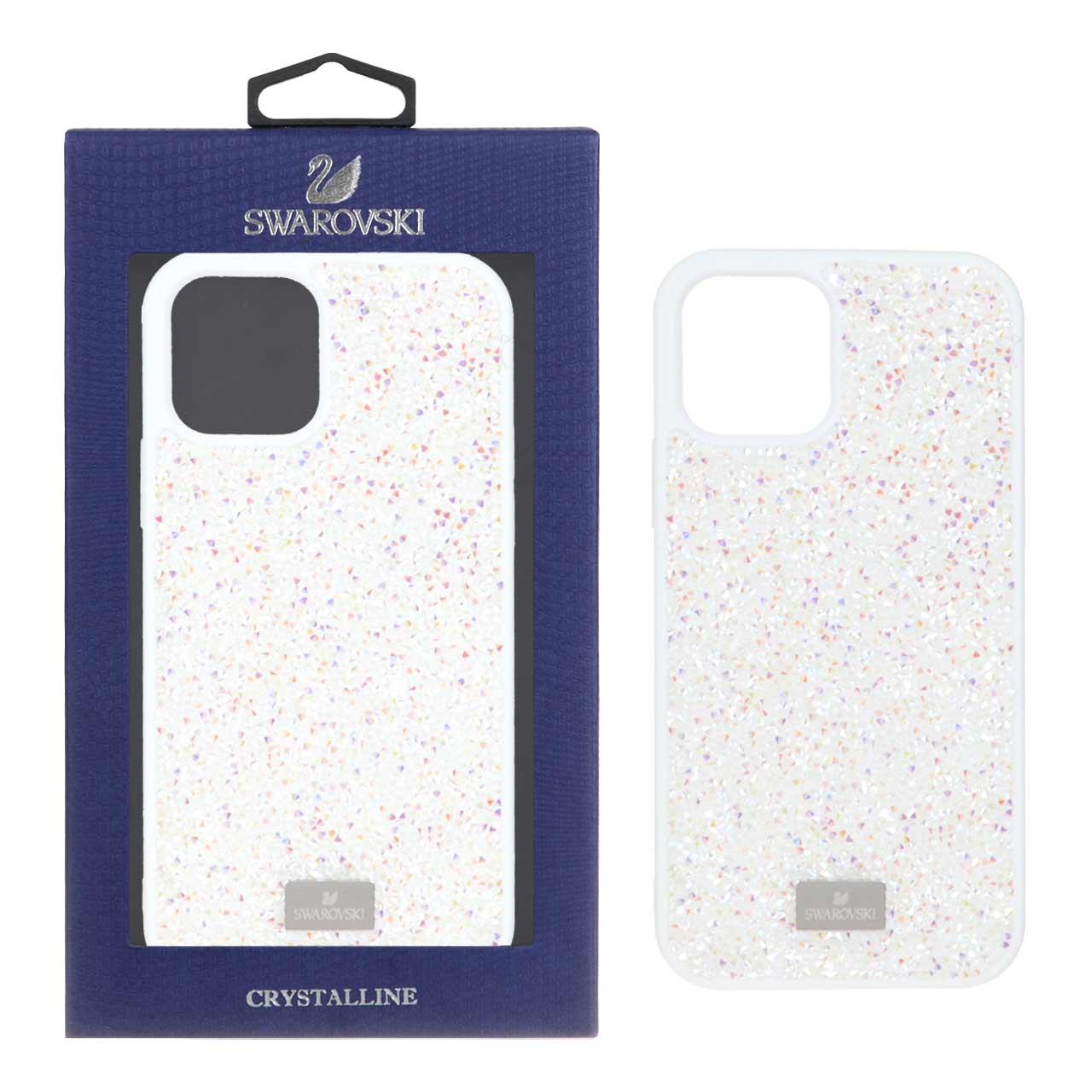 1230216 قاب Original Swarovski مدل Apple iPhone 12 Pro / iPhone 12 - سفید (پک دار) - تصویر 1