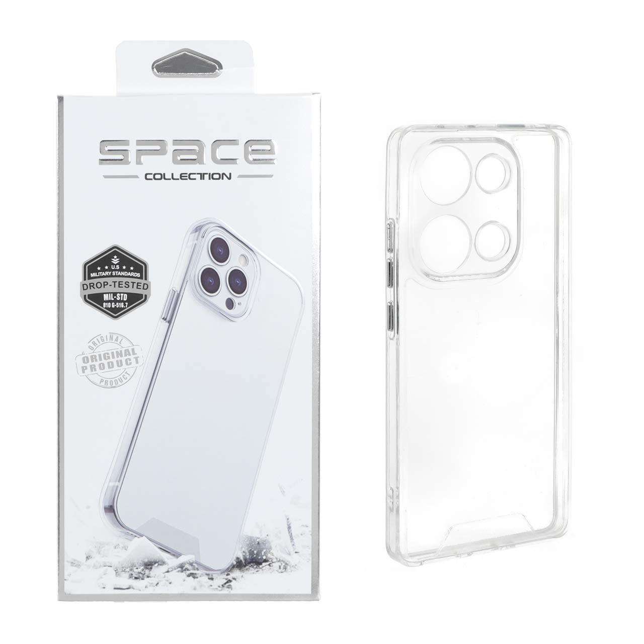 1235642 قاب اورجینال Space مدل Xiaomi Redmi Note 14S / Note 13 Pro 4G / M6 Pro 4G (پک دار) - تصویر 1