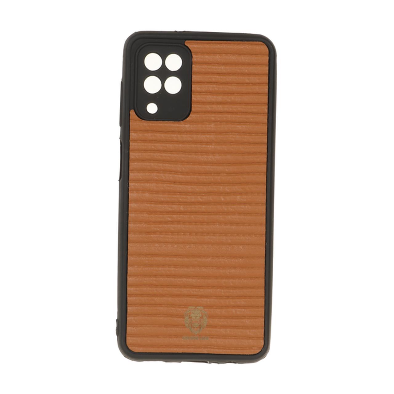 1258278 قاب Golden Lion شیاردار Samsung Galaxy A12 / M12 / F12 - کاراملی - تصویر 1