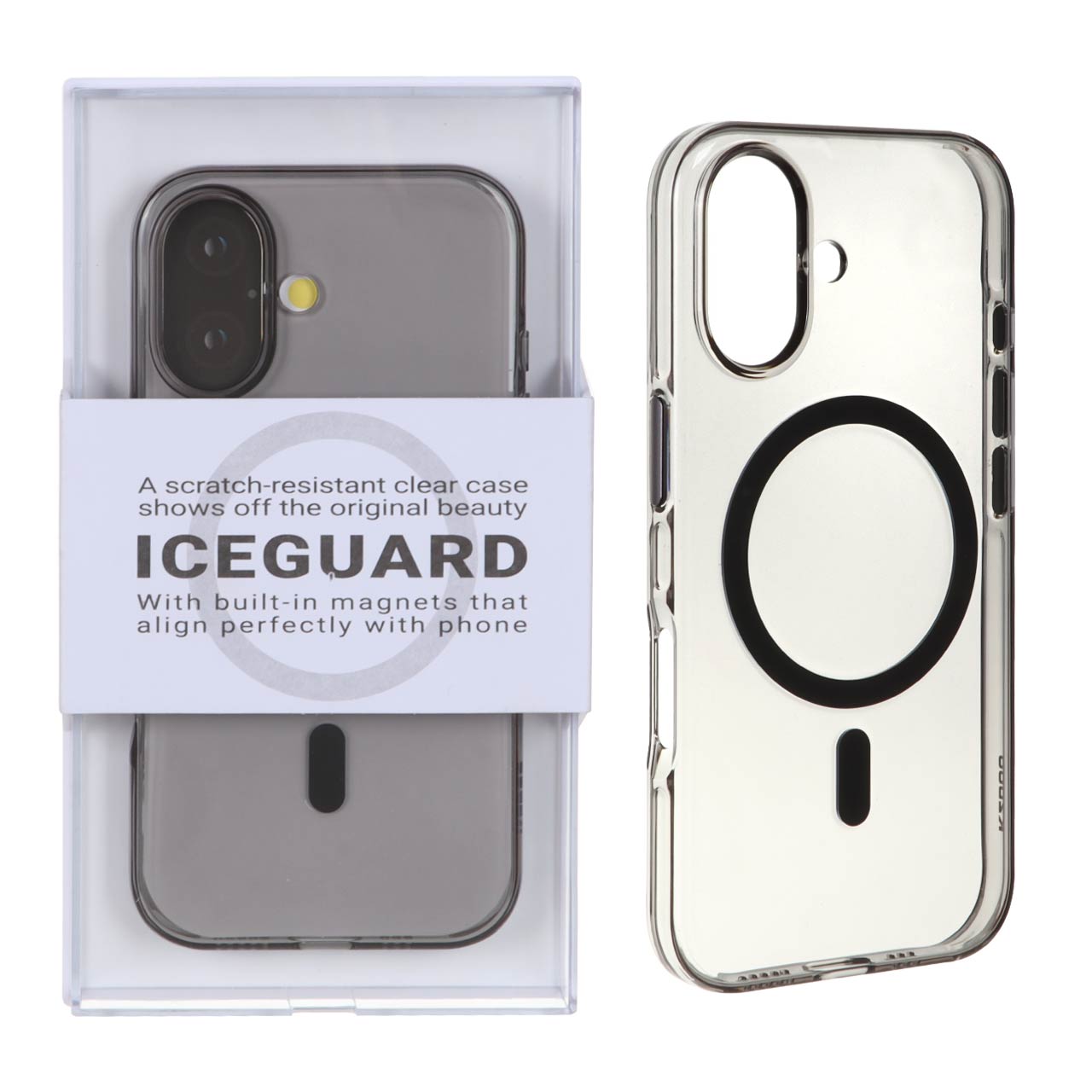 1270380 قاب Original Kdoo ICEGUARD Magsafe مدل Apple iPhone 16 - مشکی (پک دار) - تصویر 1