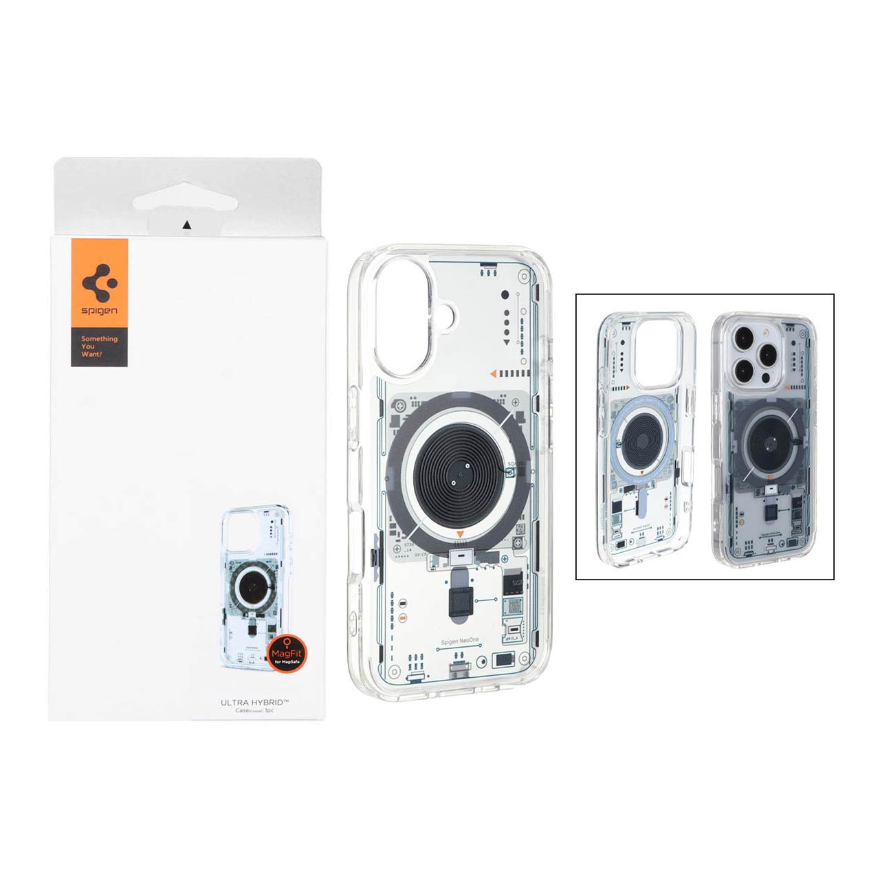 1277610 قاب اورجینال Spigen مگ سیف Neo one مدل Apple iPhone 16 - طرح 35 (پک دار) - تصویر 1