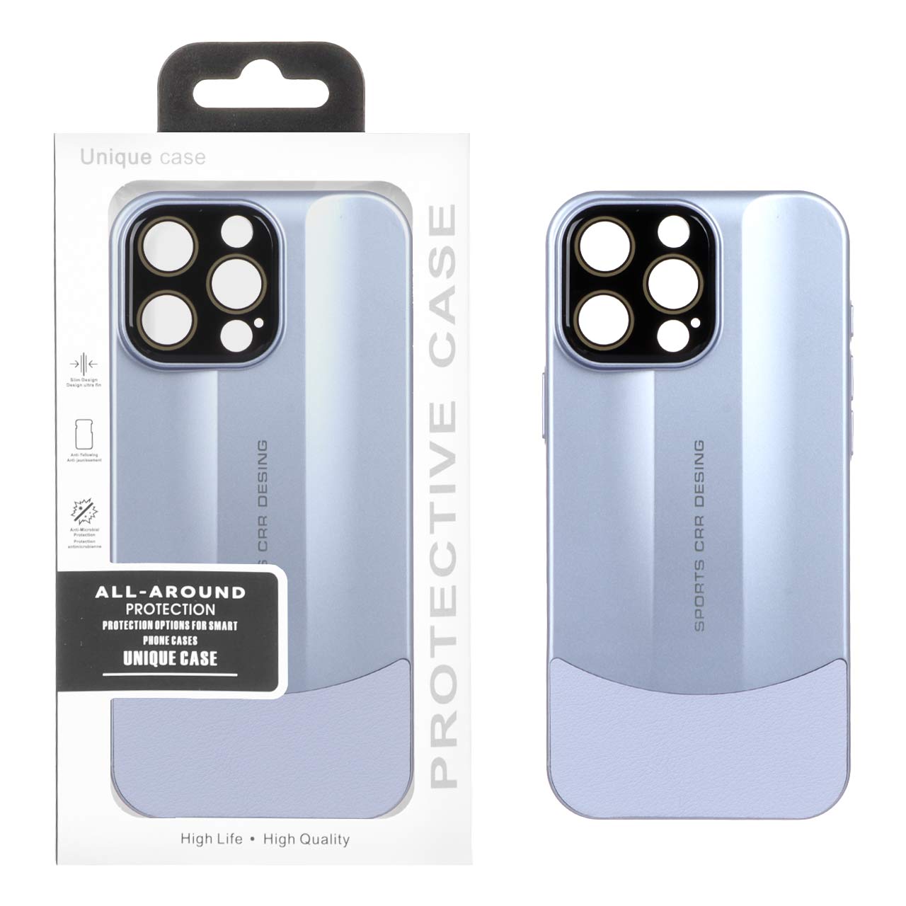 1300196 قاب اورجینال Sports Design محافظ لنز شیشه ای Apple iPhone 16 Pro Max - یاسی (پک دار) - تصویر 1