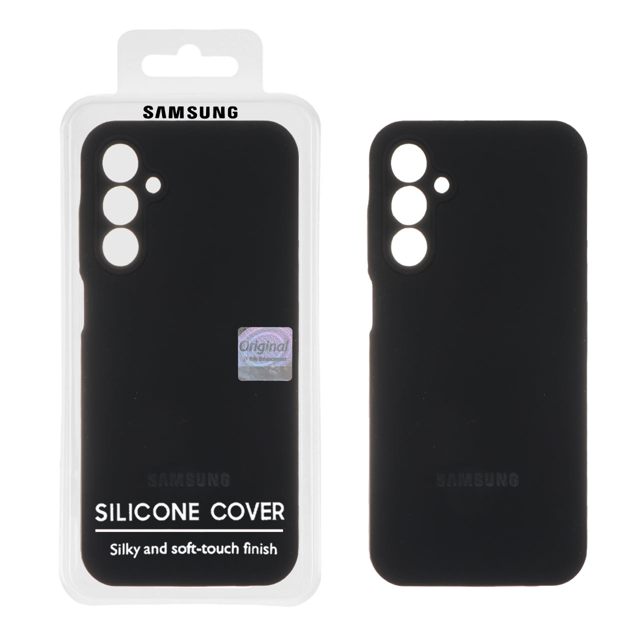 1316544 قاب سیلیکونی پاک کنی اورجینال Master Quality مدل Samsung Galaxy A15 - مشکی (پک دار) - تصویر 1