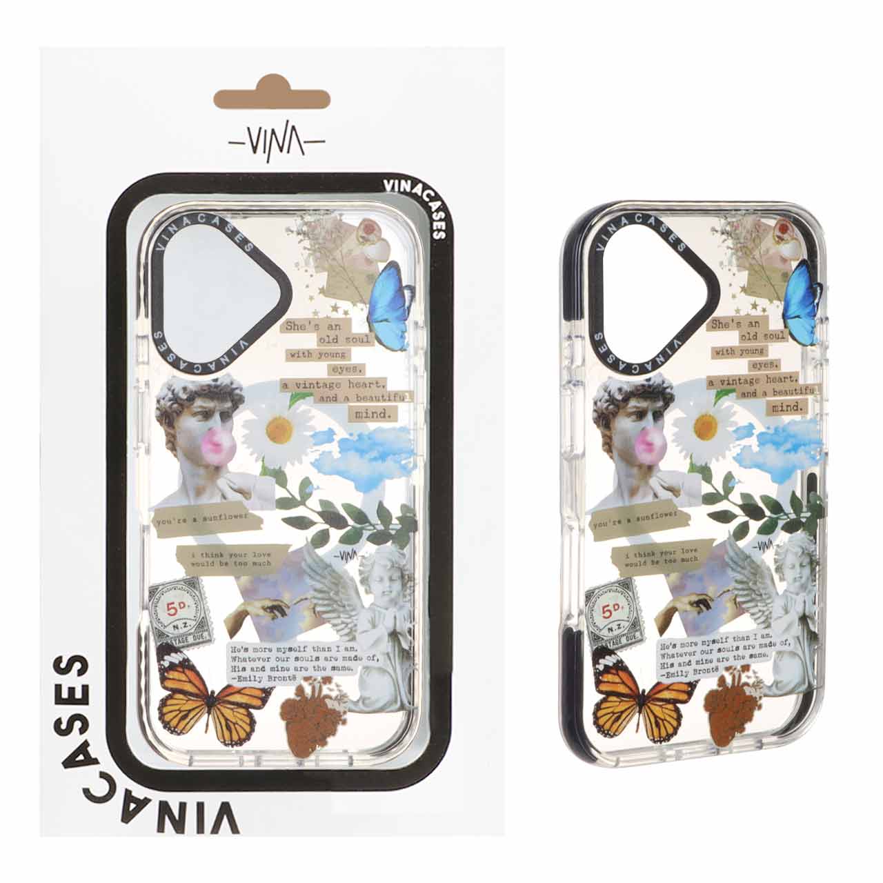 1322140 قاب اورجینال Vina شفاف Magsafe طرح دار Apple iPhone 16 - کد 345 (پک دار) - تصویر 1