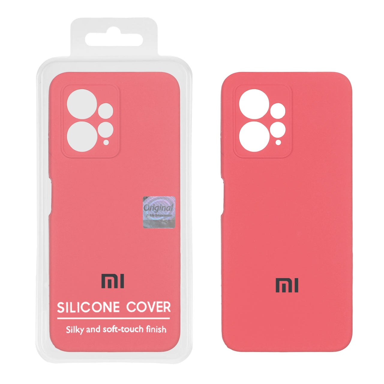 1330426 قاب سیلیکونی پاک کنی اورجینال Master Quality مدل Xiaomi Redmi Note 12 4G - هلویی (پک دار) - تصویر 1
