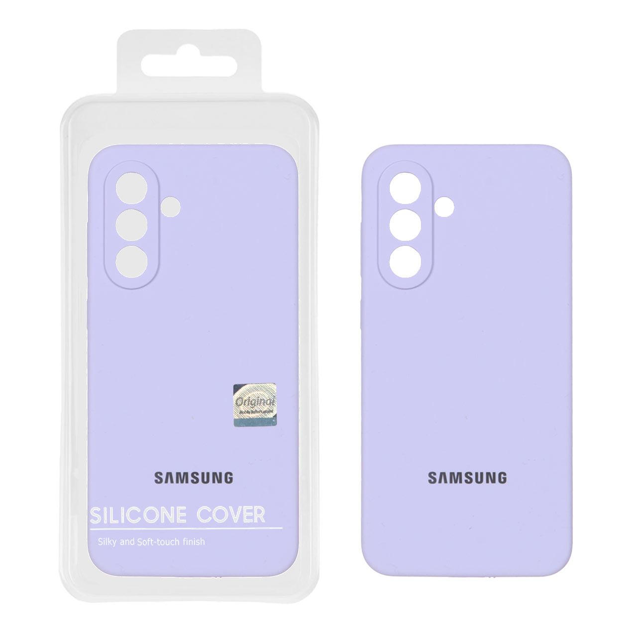 1340116 قاب سیلیکونی پاک کنی اورجینال Master Quality مدل Samsung Galaxy A56 / A36 - یاسی (پک دار) - تصویر 1