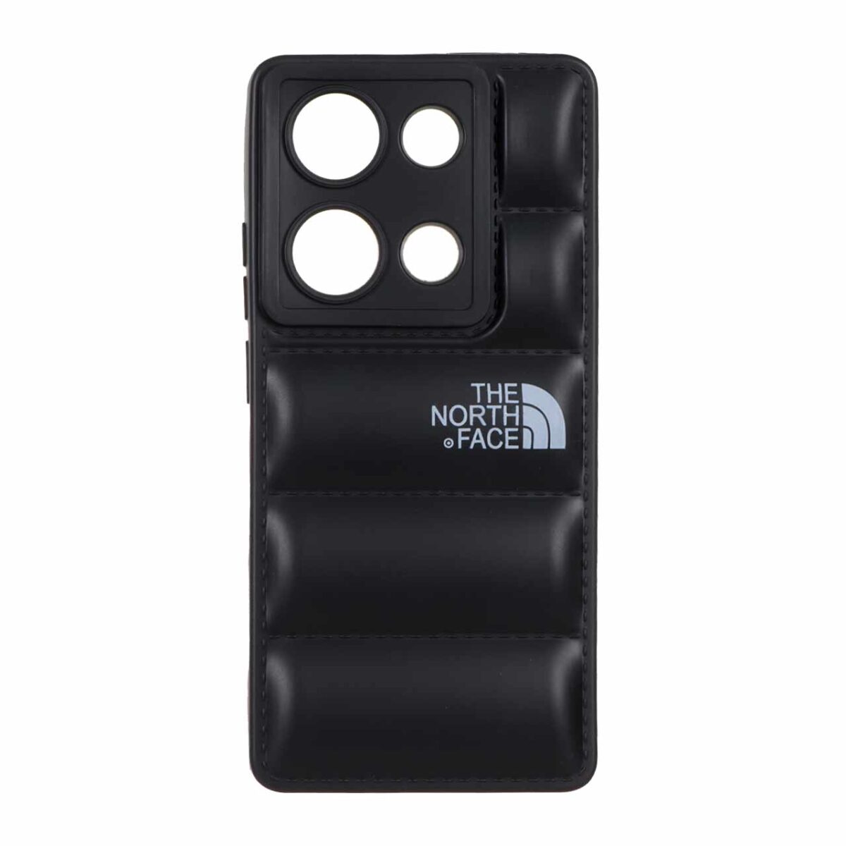 قاب پافر North Face مدل Xiaomi Redmi Note 14S / Note 13 Pro 4G / M6 Pro 4G - مشکی - تصویر 1