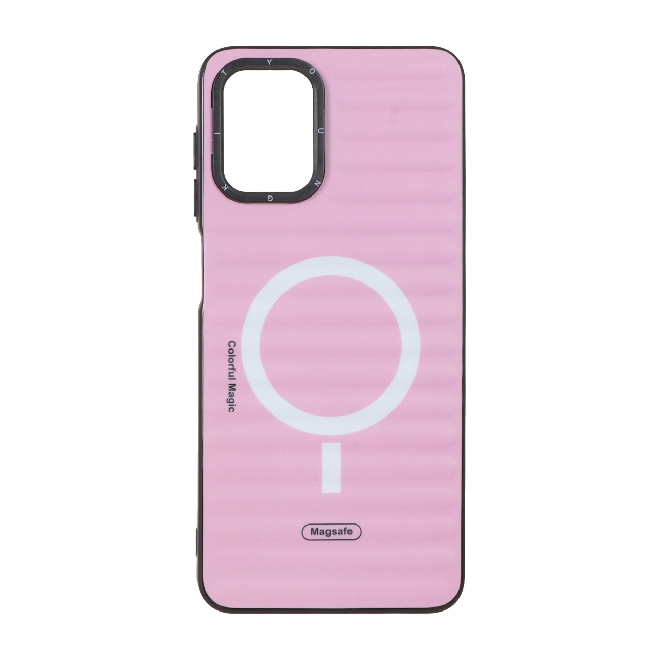 1348854 قاب YoungKit طرح مگ سیف Samsung Galaxy A12 / M12 / F12 - صورتی - تصویر 1