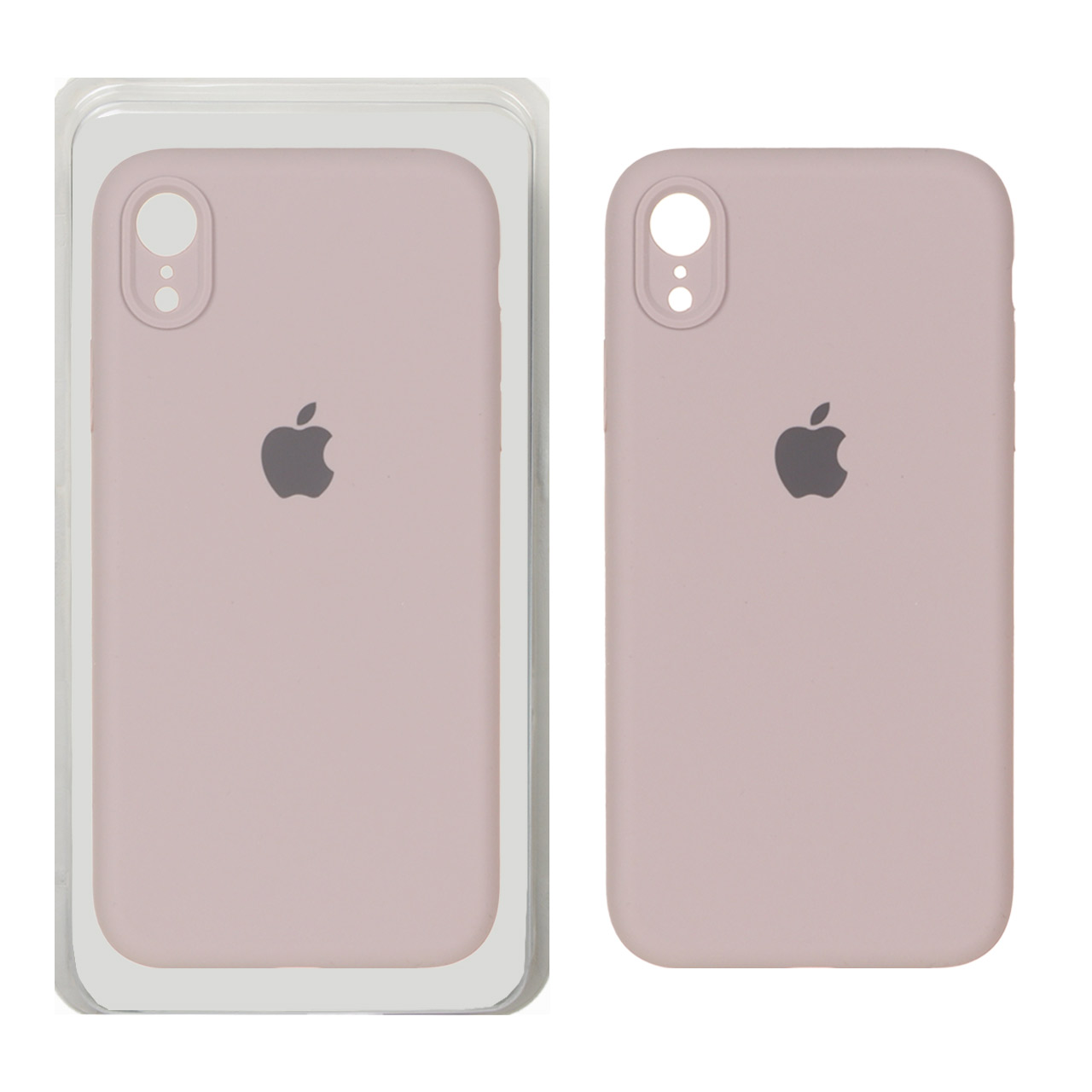 1360710 قاب سیلیکونی پاک کنی محافظ لنزدار اورجینال Apple iPhone XR - کالباسی (پک دار) - تصویر 1