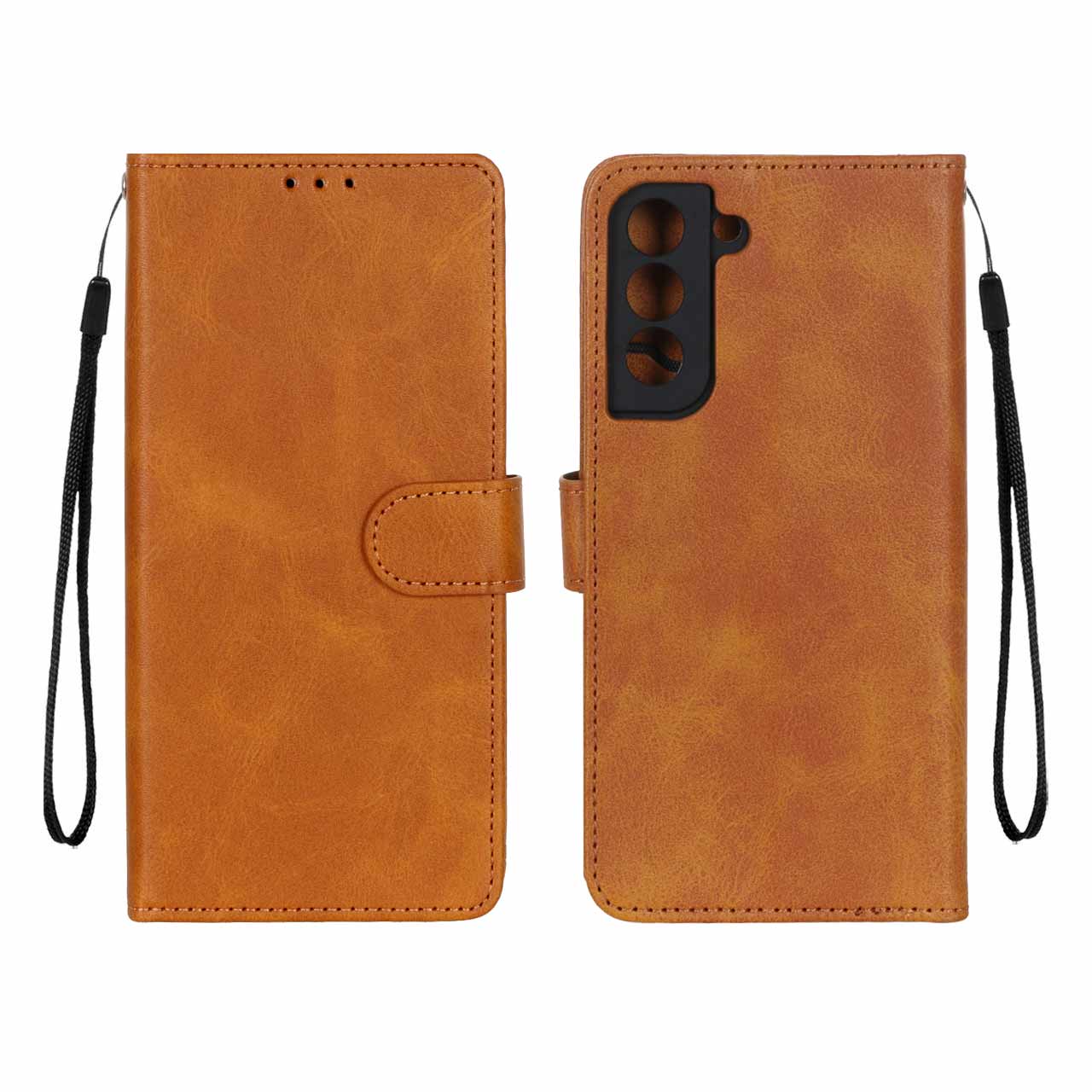 1365844 کیف موبایل مگنتی درجه یک MNC مدل Samsung Galaxy S22 Plus - عسلی - تصویر 1