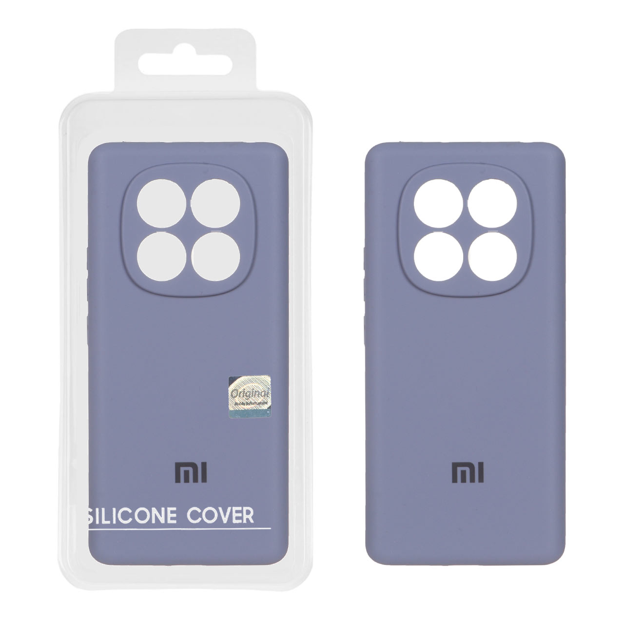 1368028 قاب سیلیکونی پاک کنی اورجینال Master Quality مدل Xiaomi Redmi Note 14 Pro 4G - فیلی (پک دار) - تصویر 1