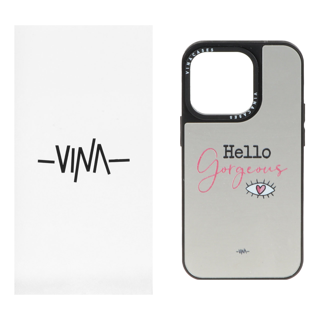 1368680 قاب اورجینال Vina آینه ای طرح دار Apple iPhone 14 Pro - کد 5 (پک دار) - تصویر 1