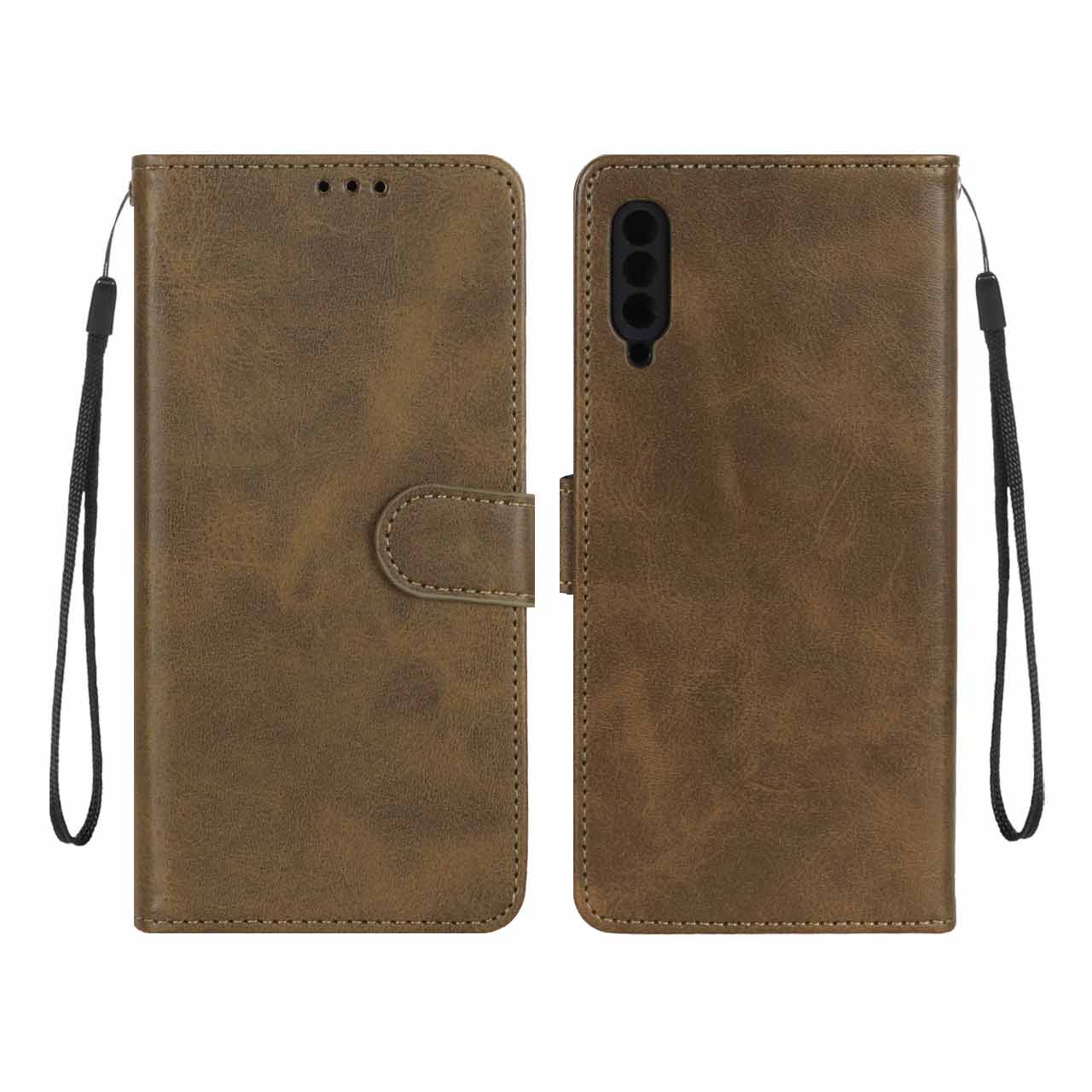 1373718 کیف موبایل مگنتی درجه یک MNC مدل Samsung Galaxy A50 / A50s / A30s - سبز زیتونی - تصویر 1