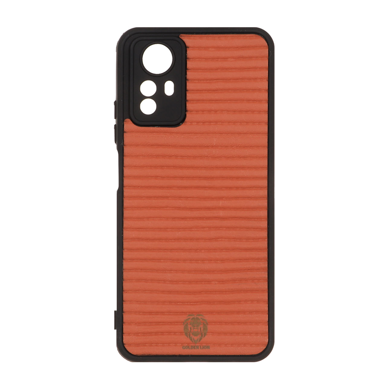 1380482 قاب Golden Lion شیاردار Xiaomi Redmi Note 12S - قهوه ای - تصویر 1