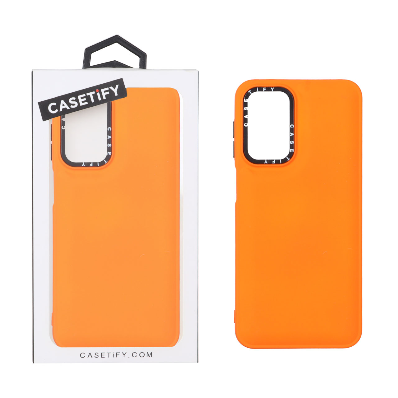 1381136 قاب casetify پافر ساده Samsung Galaxy A23 - نارنجی (پک دار) - تصویر 1