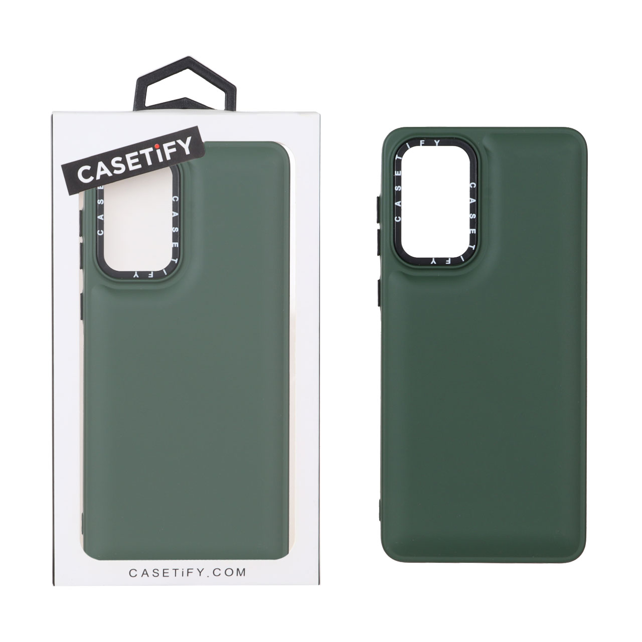 1381148 قاب casetify پافر ساده Samsung Galaxy A73 - سبز (پک دار) - تصویر 1