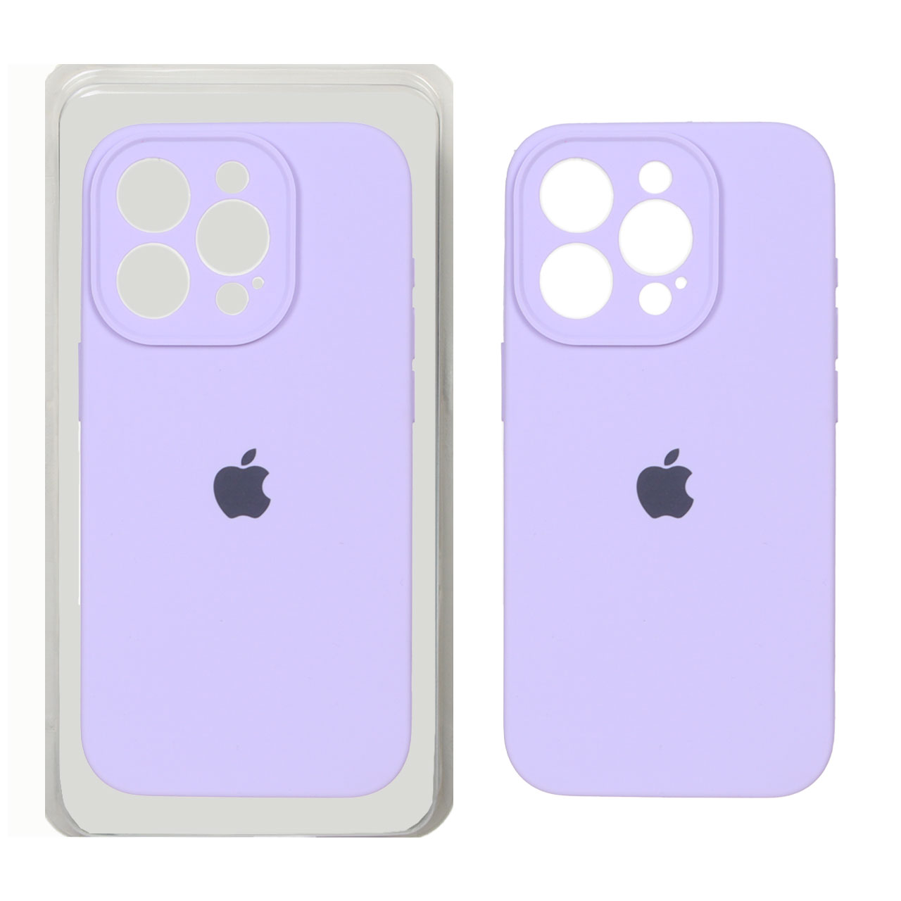 1387114 قاب سیلیکونی پاک کنی محافظ لنزدار اورجینال Apple iPhone 15 Pro - یاسی ر وشن (پک اصلی) - تصویر 1