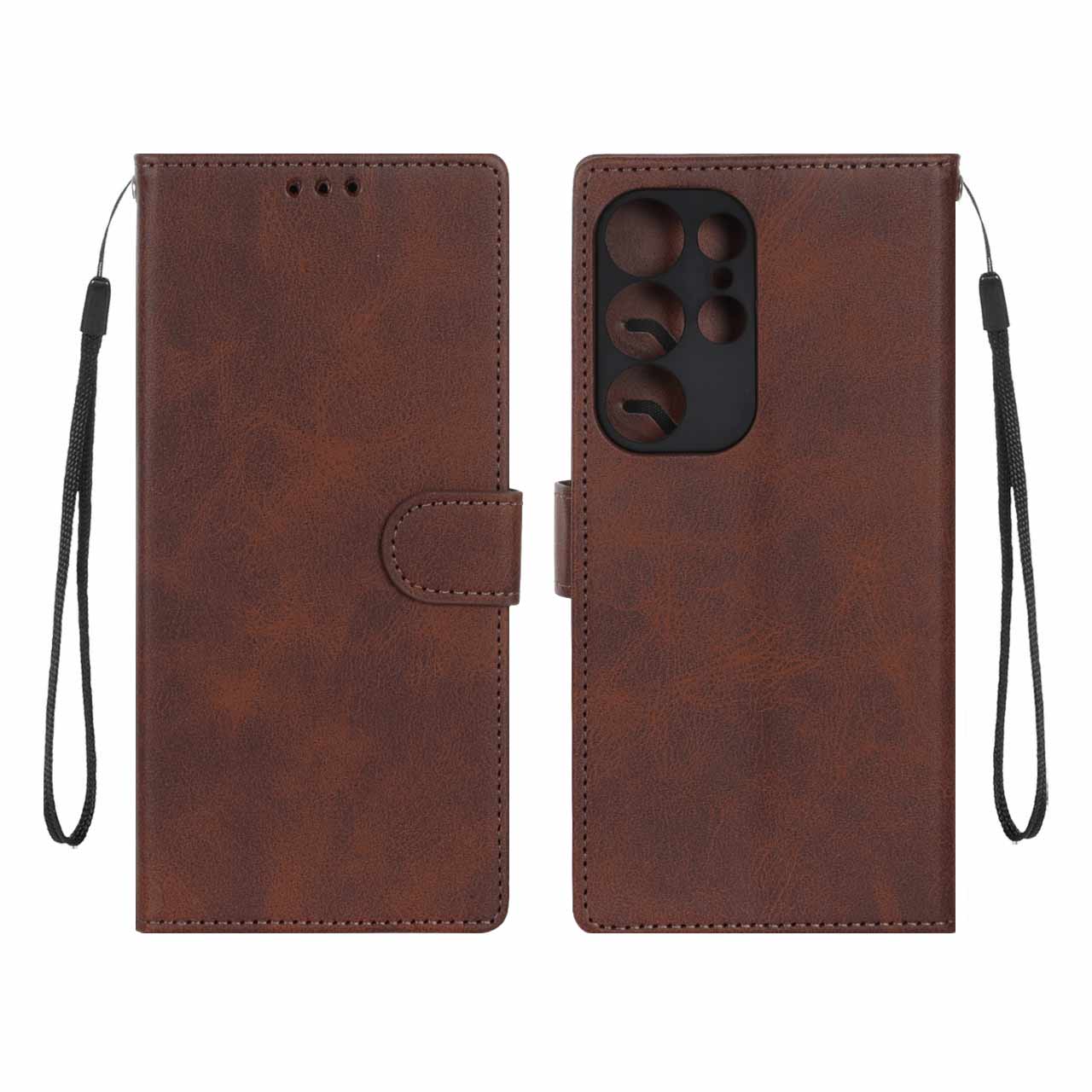 1388880 کیف موبایل مگنتی درجه یک MNC مدل Samsung Galaxy S25 Ultra - قهوه ای - تصویر 1