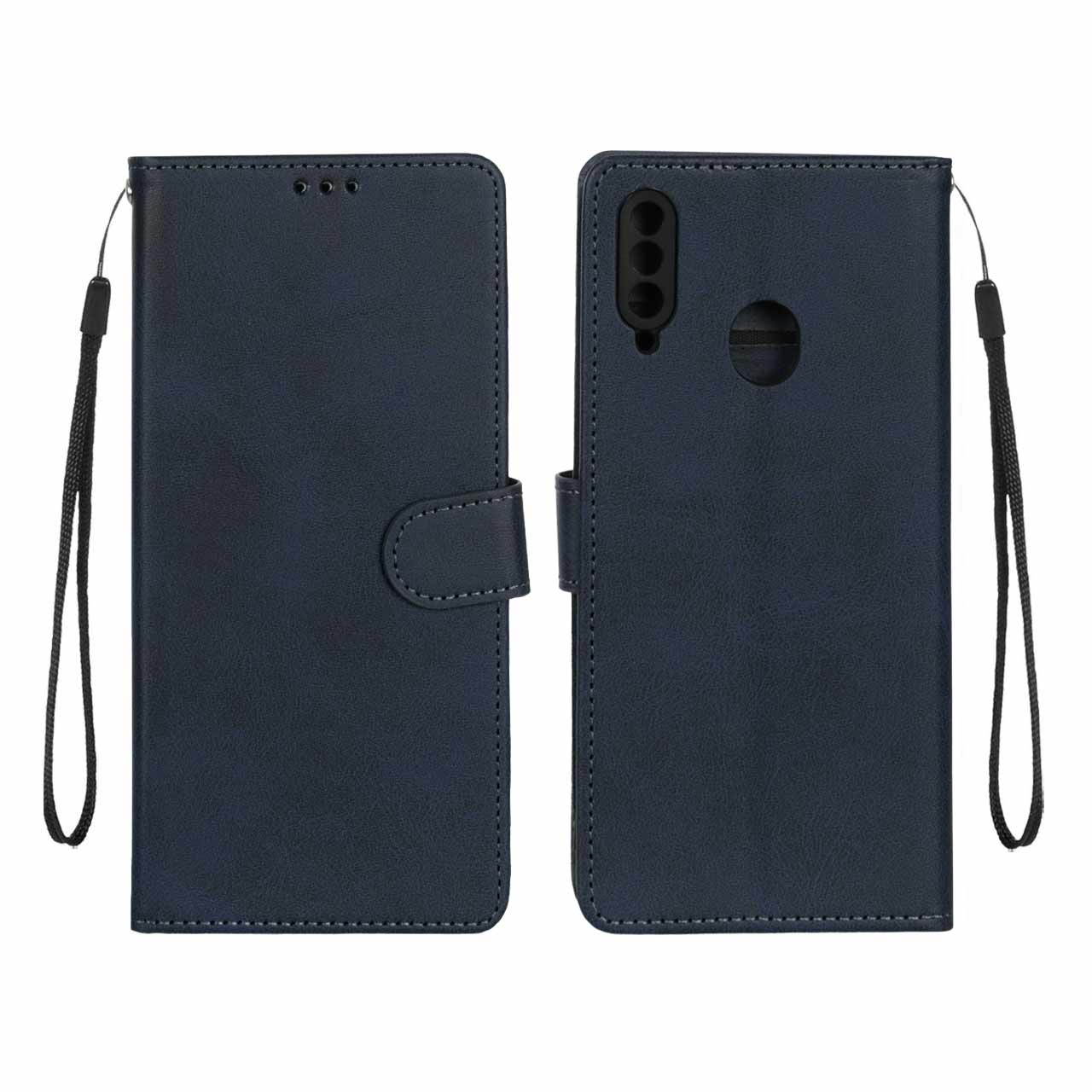 1388920 کیف موبایل مگنتی درجه یک MNC مدل Samsung Galaxy A20s - سرمه ای تیره - تصویر 1