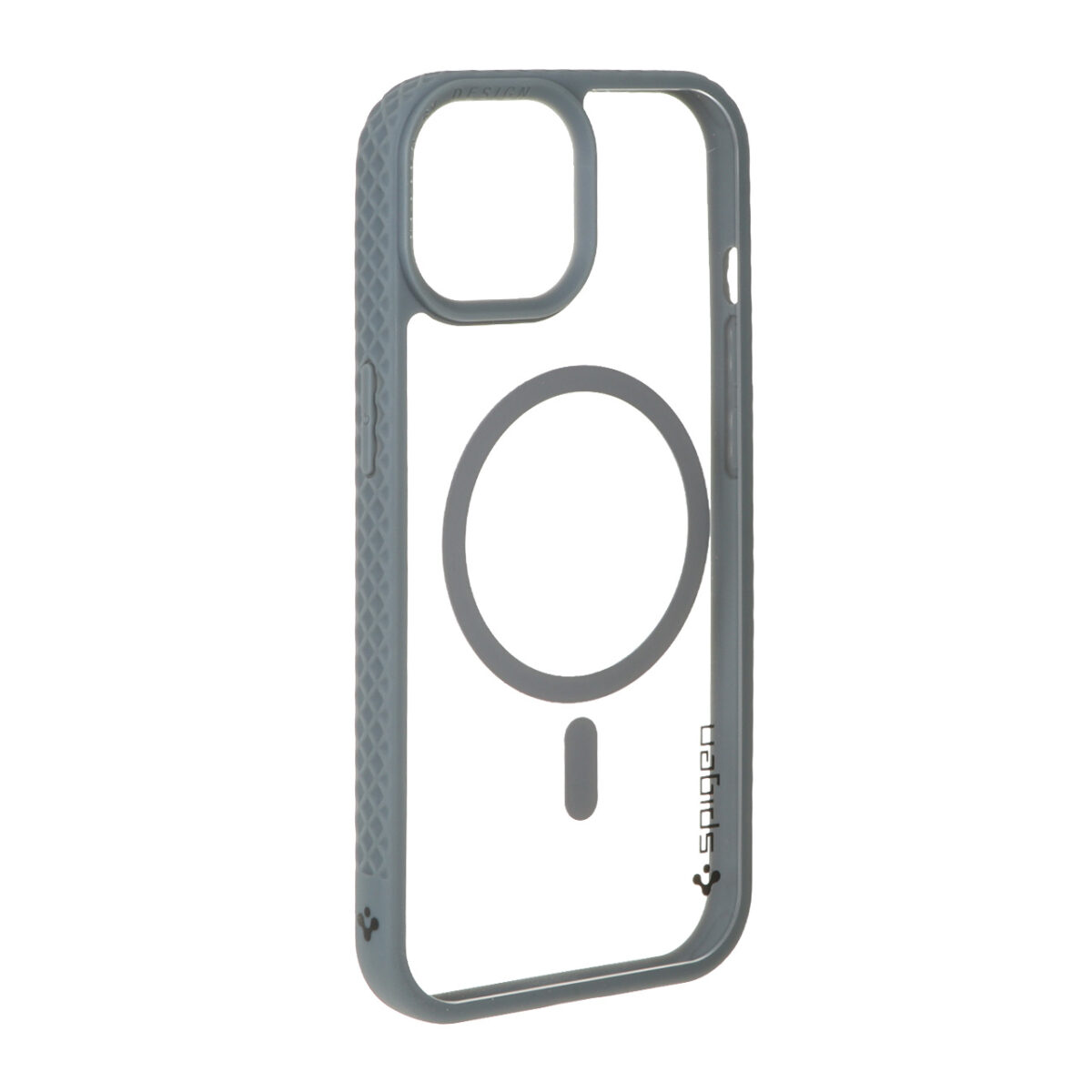 قاب Spigen شفاف Better By Design MagSafe مدل Apple iPhone 15 / iPhone 14 / iPhone 13 - خاکستری - تصویر 1