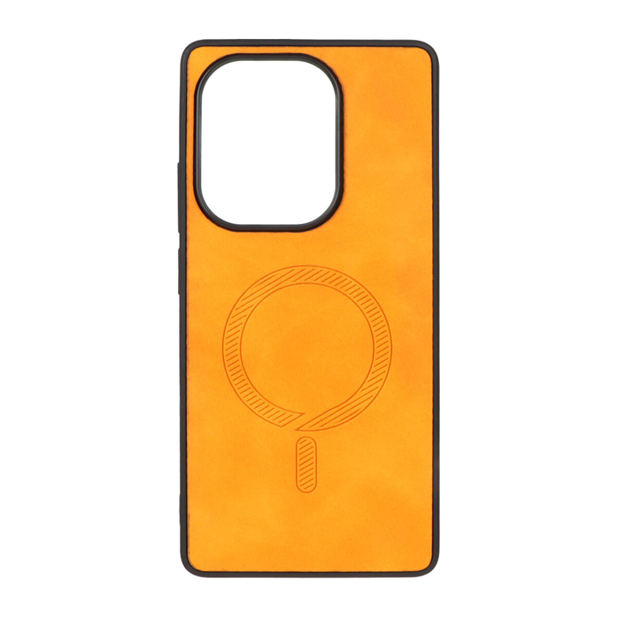 قاب جیر طرح مگ سیف Xiaomi Redmi Note 14S / Note 13 Pro 4G / Poco M6 Pro 4G - نارنجی - تصویر 1