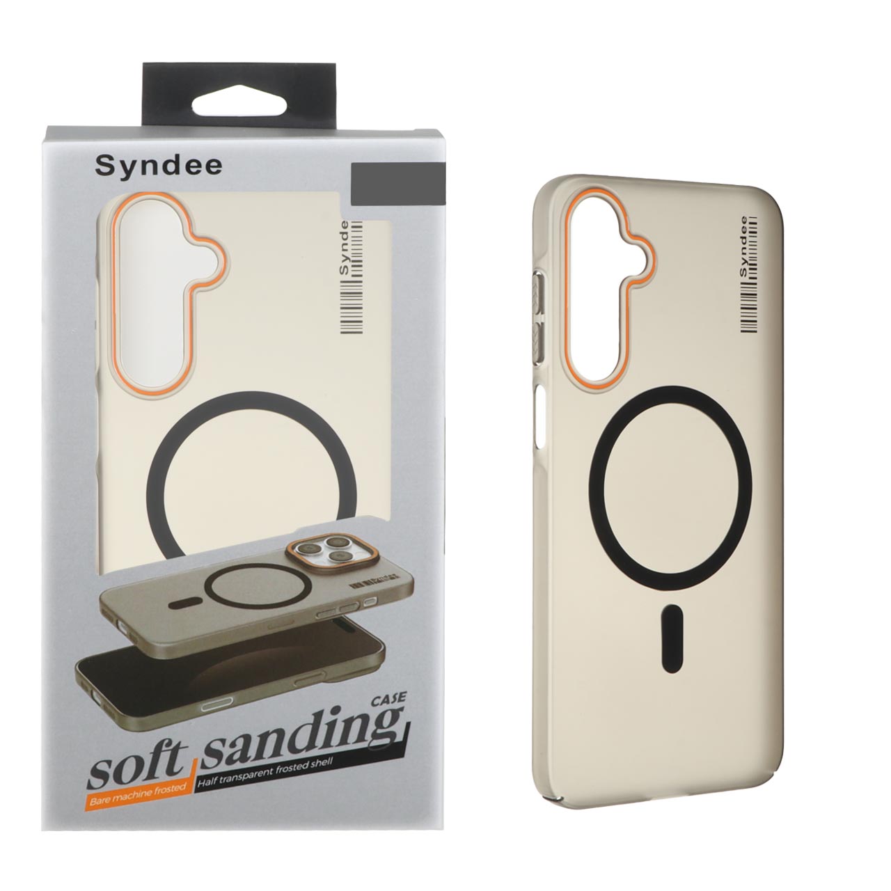 1403012 قاب اورجینال Syndee پشت مات MagSafe مدل Samsung Galaxy A16 - مشکی (پک دار) - تصویر 1