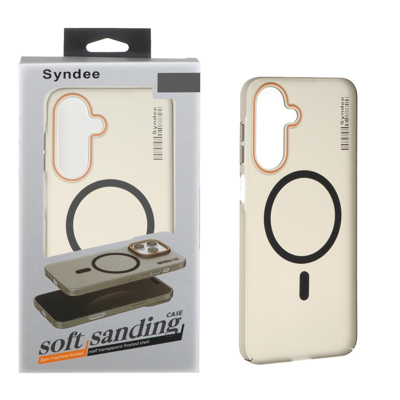 1403036 قاب اورجینال Syndee پشت مات MagSafe مدل Samsung Galaxy A17 / A26 - مشکی (پک دار) - تصویر 1