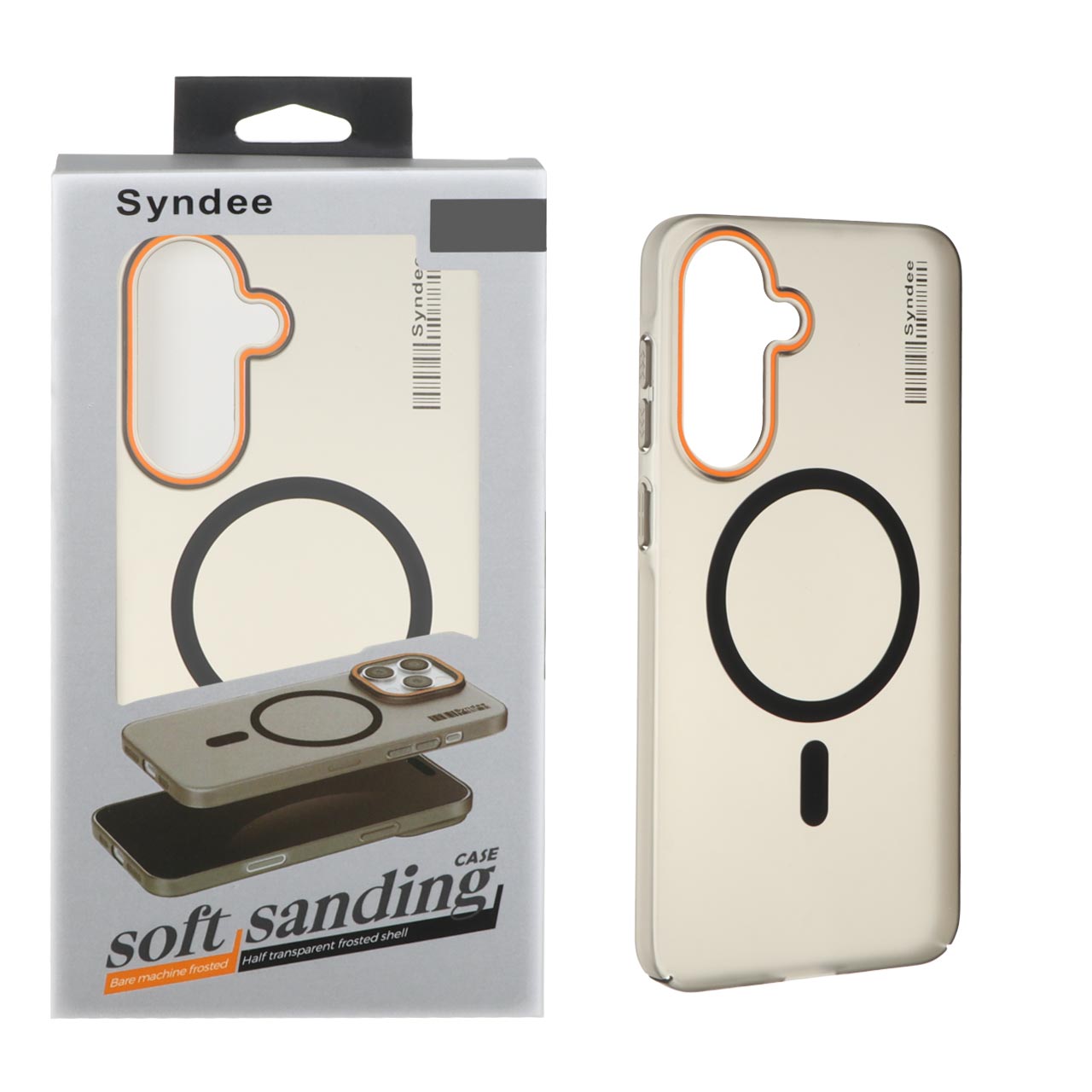 1403048 قاب اورجینال Syndee پشت مات MagSafe مدل Samsung Galaxy A56 / A36 - مشکی (پک دار) - تصویر 1