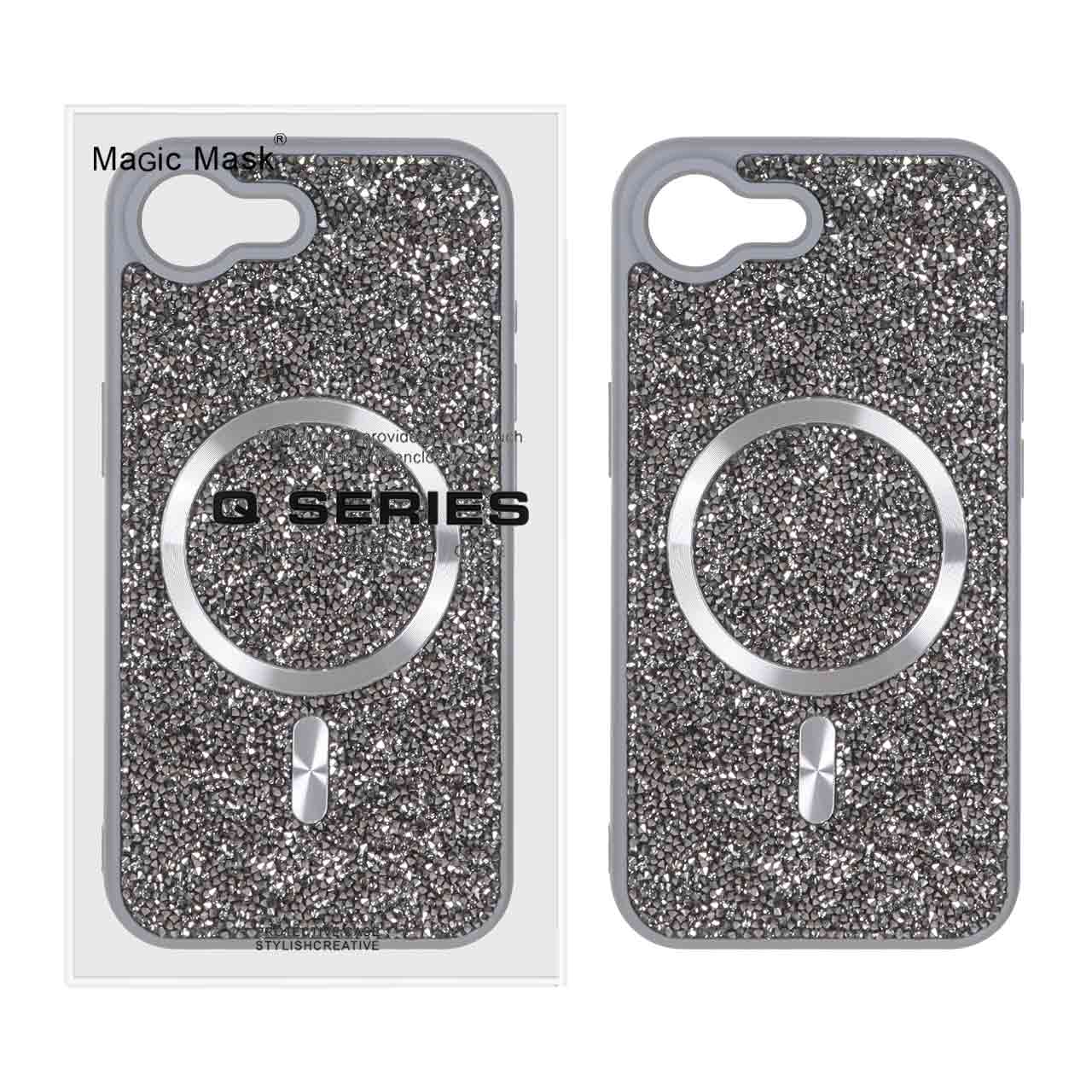 1409736 قاب اورجینال دیاموند Magsafe مدل Apple iPhone 16e - نقره ای (پک دار) - تصویر 1